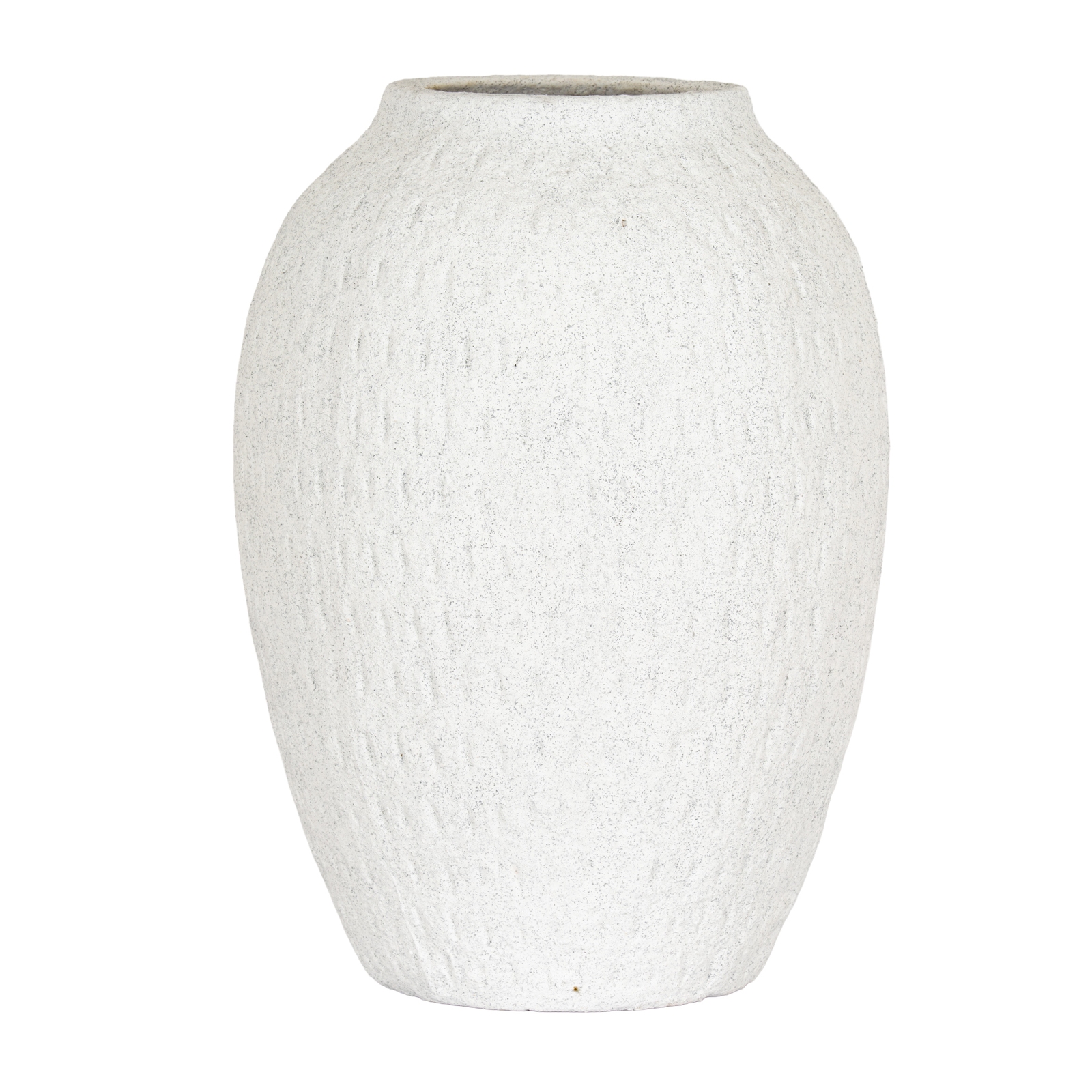 OBSIDIAN Medium Tall Vase - White