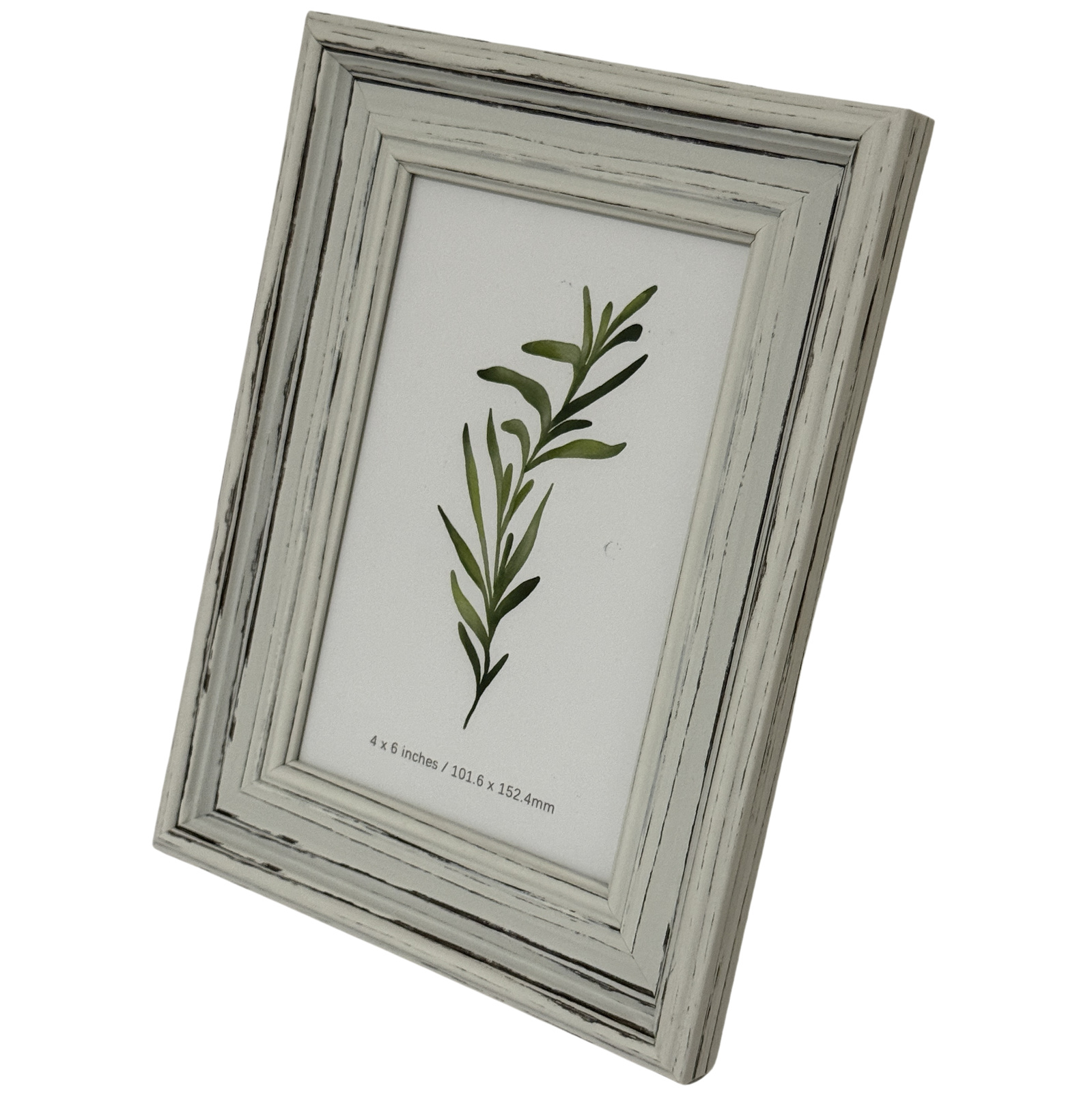 LUMINA Photo Frame 4X6 - White
