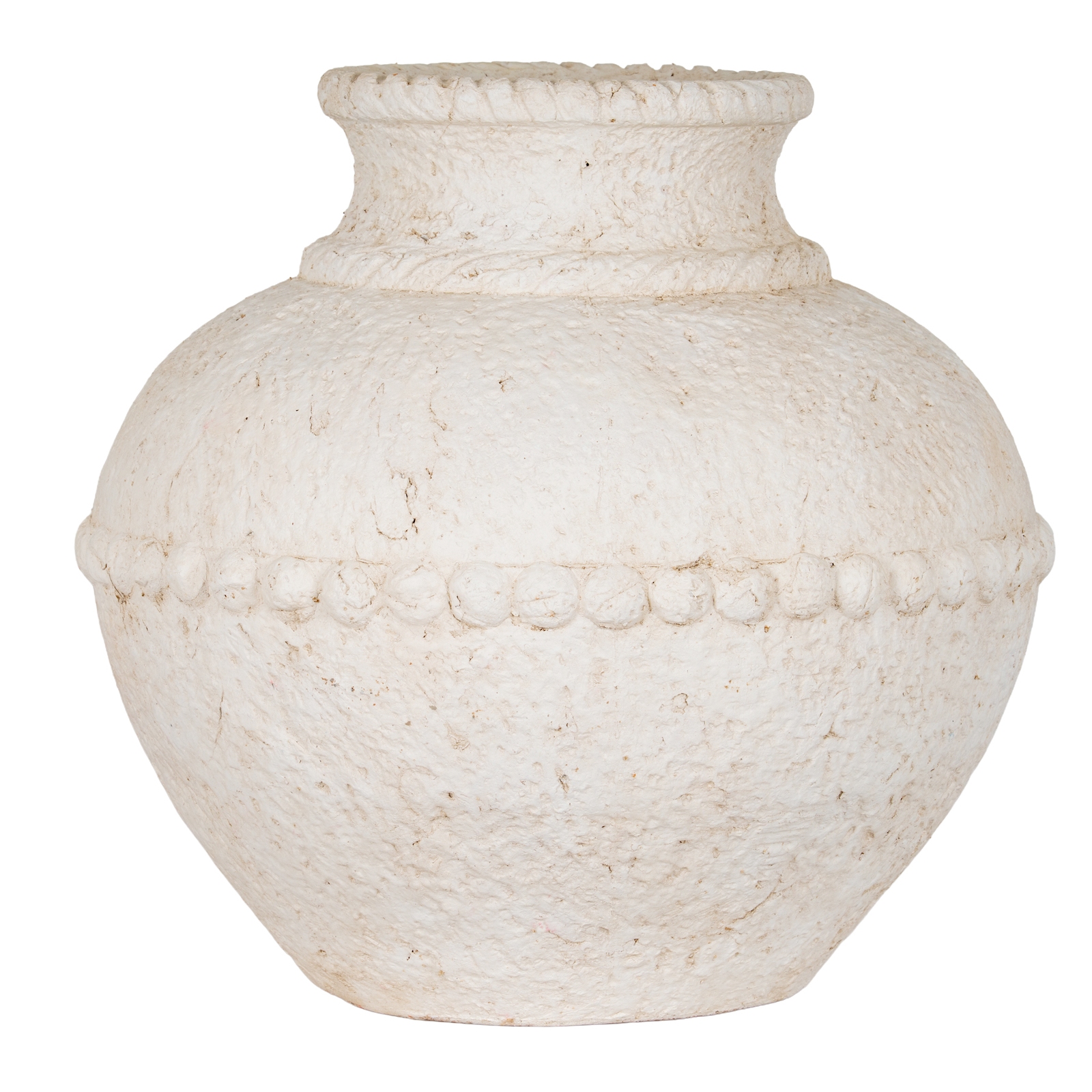 CLAYMORE Large Olympiacotta Vase - White