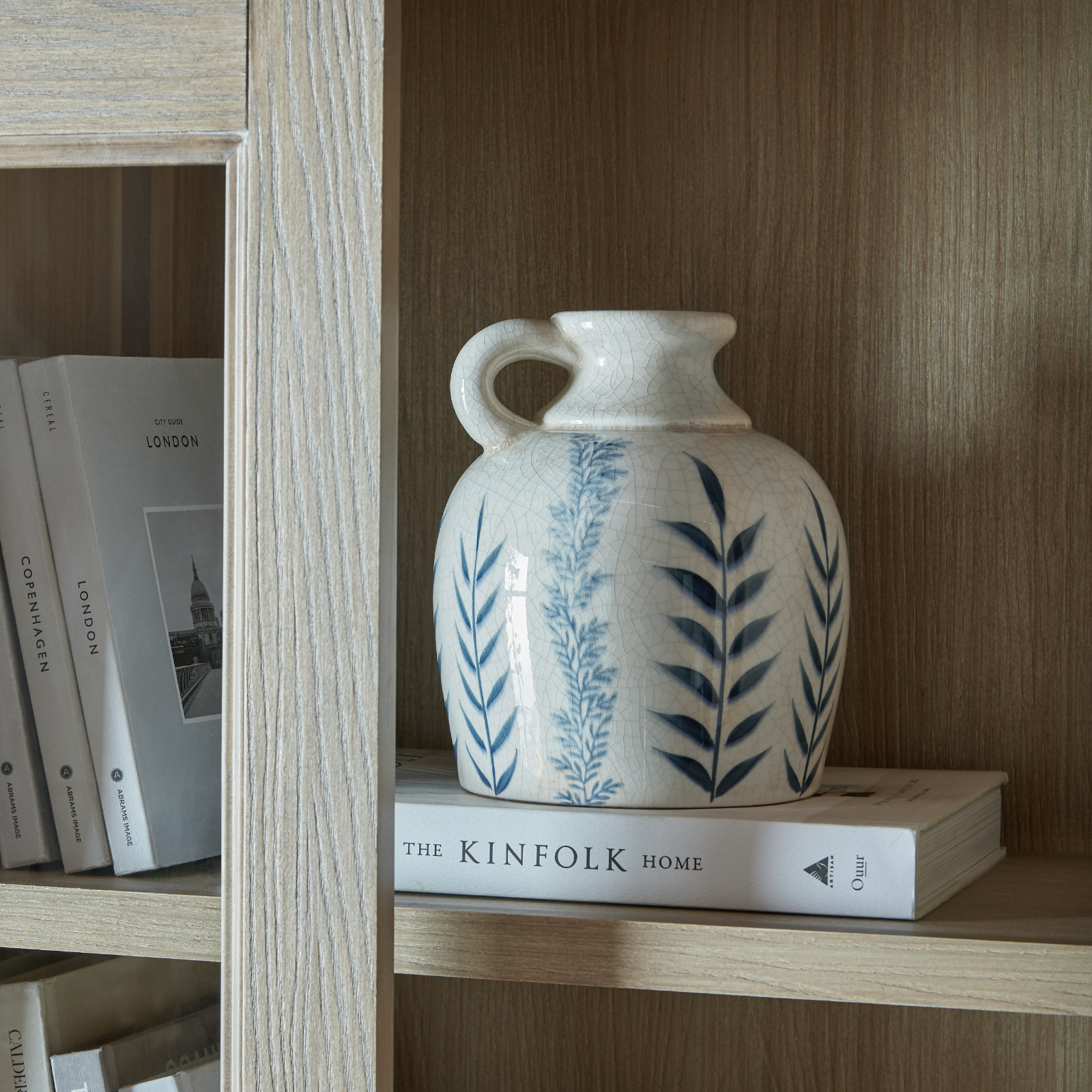 AZURA Flora Amphora Jug Vase - Multi Colour