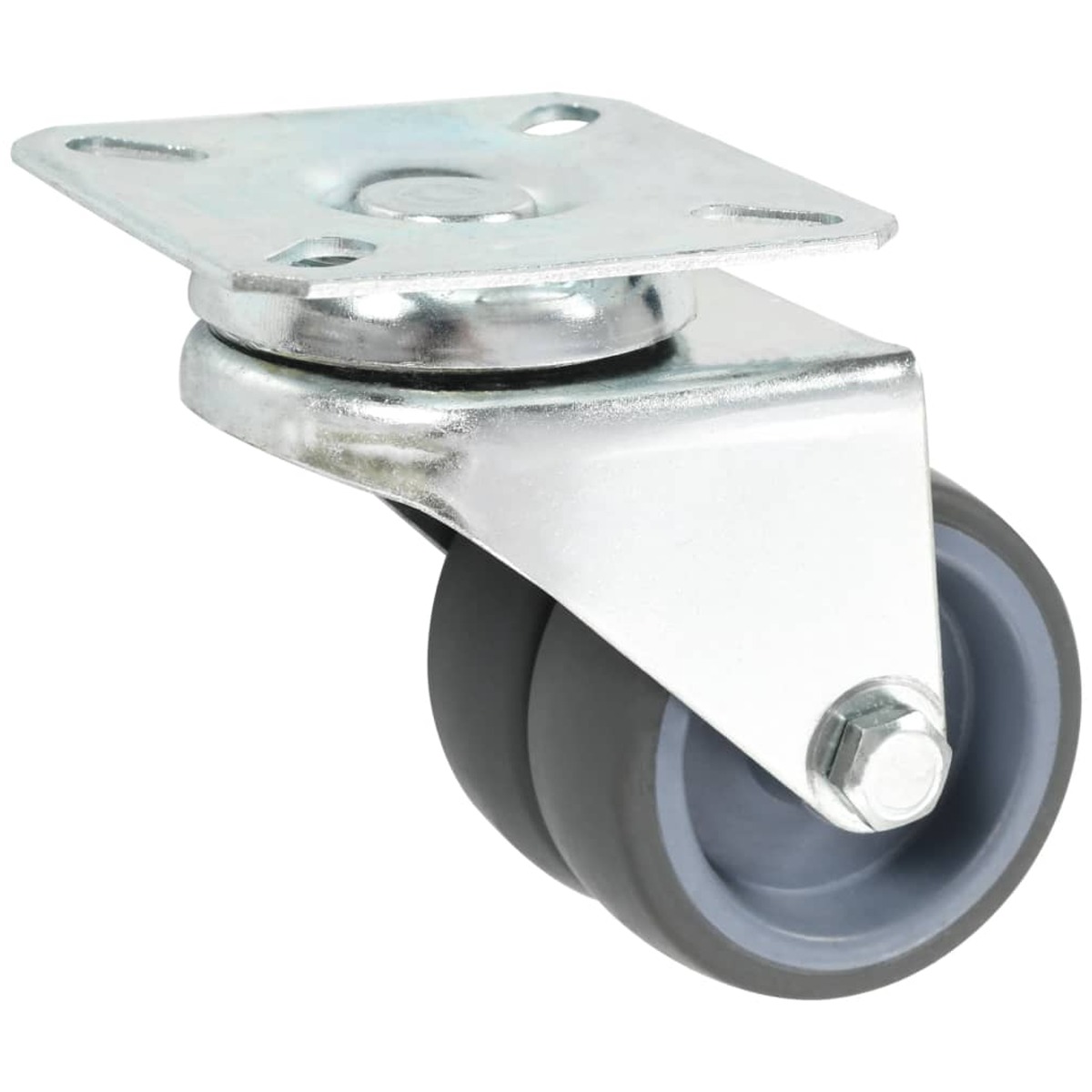 8 pcs Twin-wheel Swivel Casters 50 mm - Brittle & Co