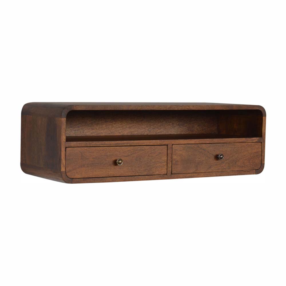 Wall Mounted 2 Drawer Console Table - Beasley & Sons