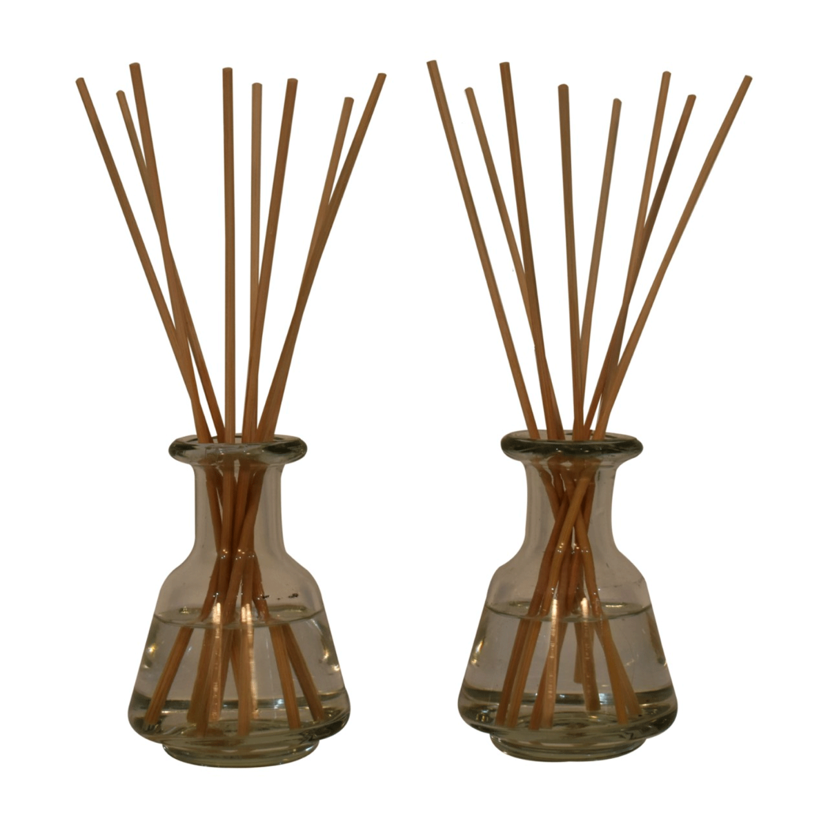 Ethereal Glass Bottle Diffuser Set - Mandarin and Apple Cinnamon - Beasley & Sons