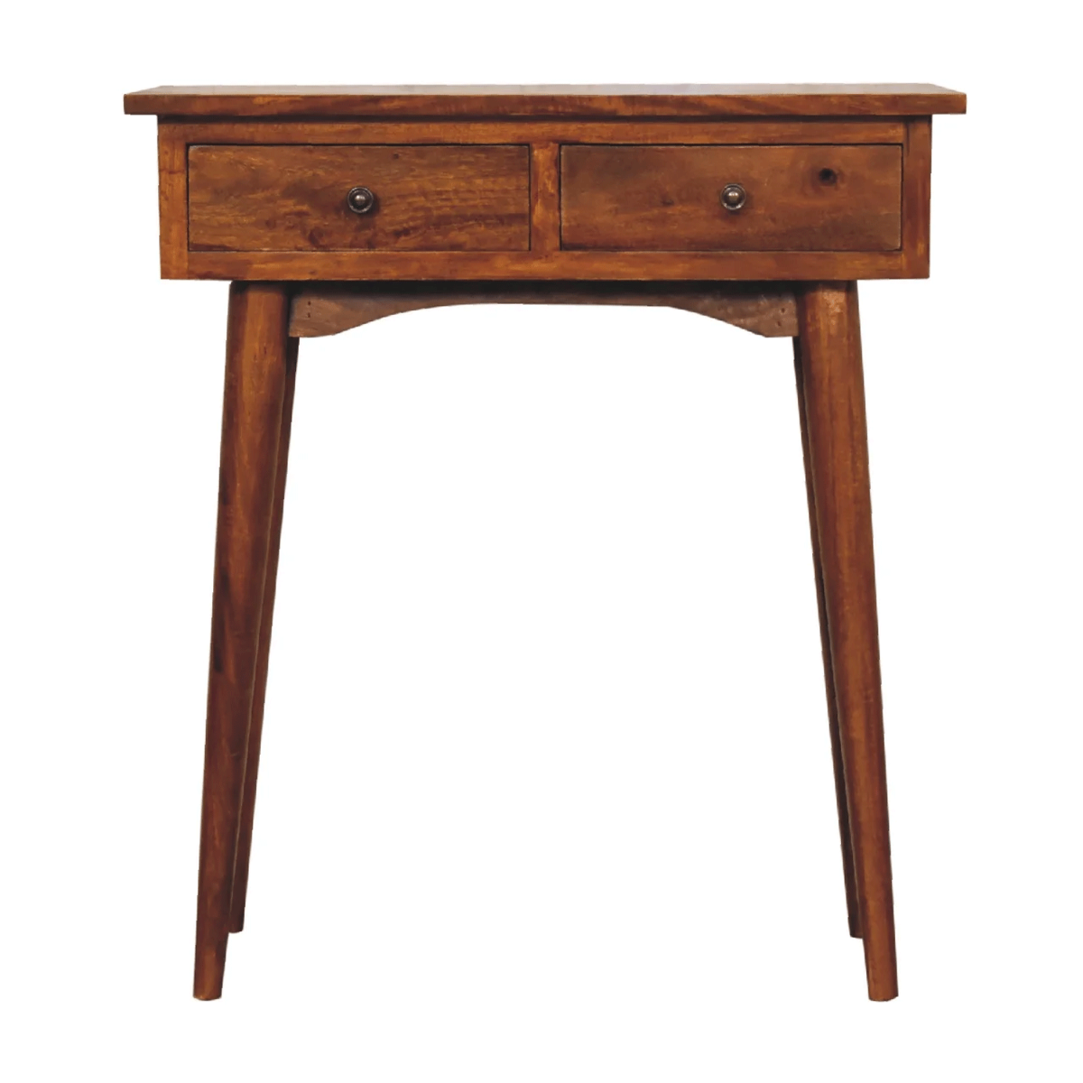 Rustico Console Table - Chestnut - Beasley & Sons