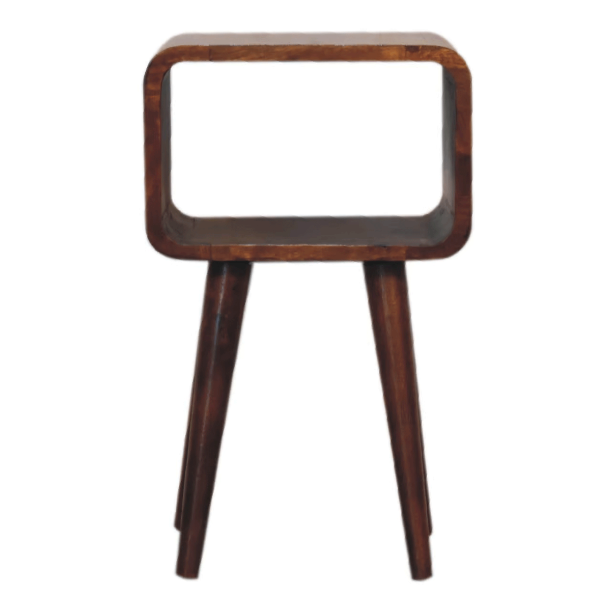 Bedside Table - RUSTICO Nightstand Chestnut 30cm - Beasley & Sons