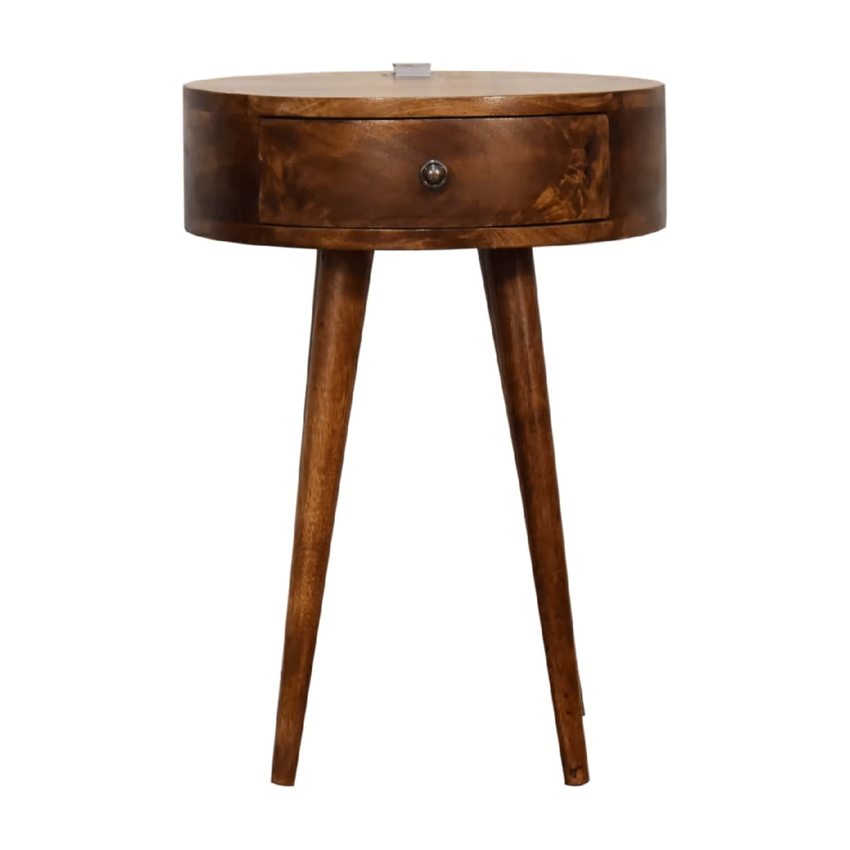 Bedside Table - VERDE Nightstand Chestnut 40cm - Beasley & Sons