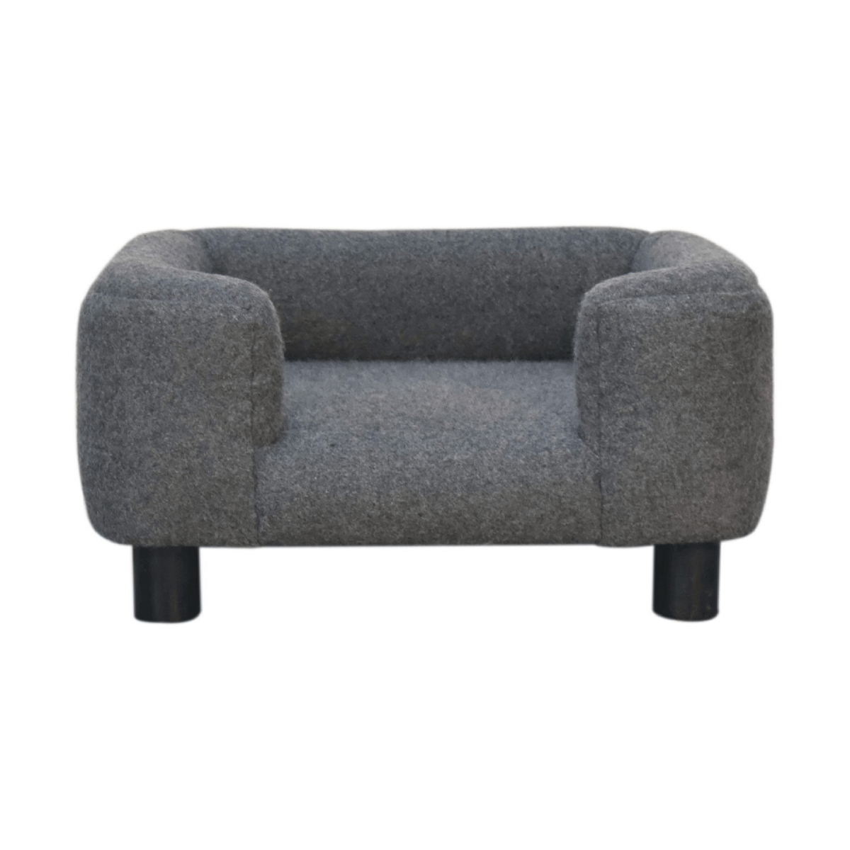 Isabeau Tweed Pet Sofa Bed - Grey - Beasley & Sons