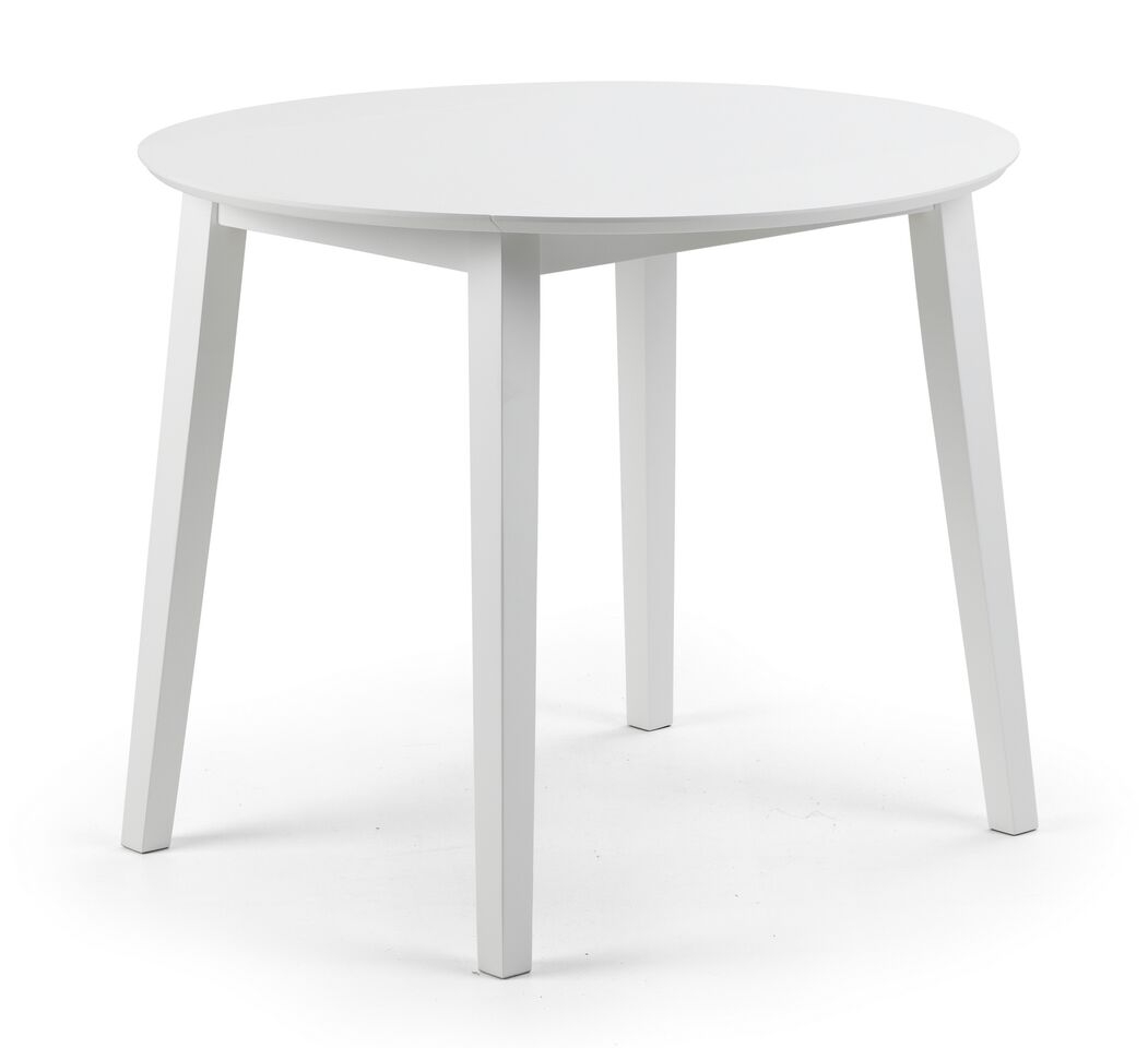 Coast White Drop-Leaf Dining Table - JB Collections