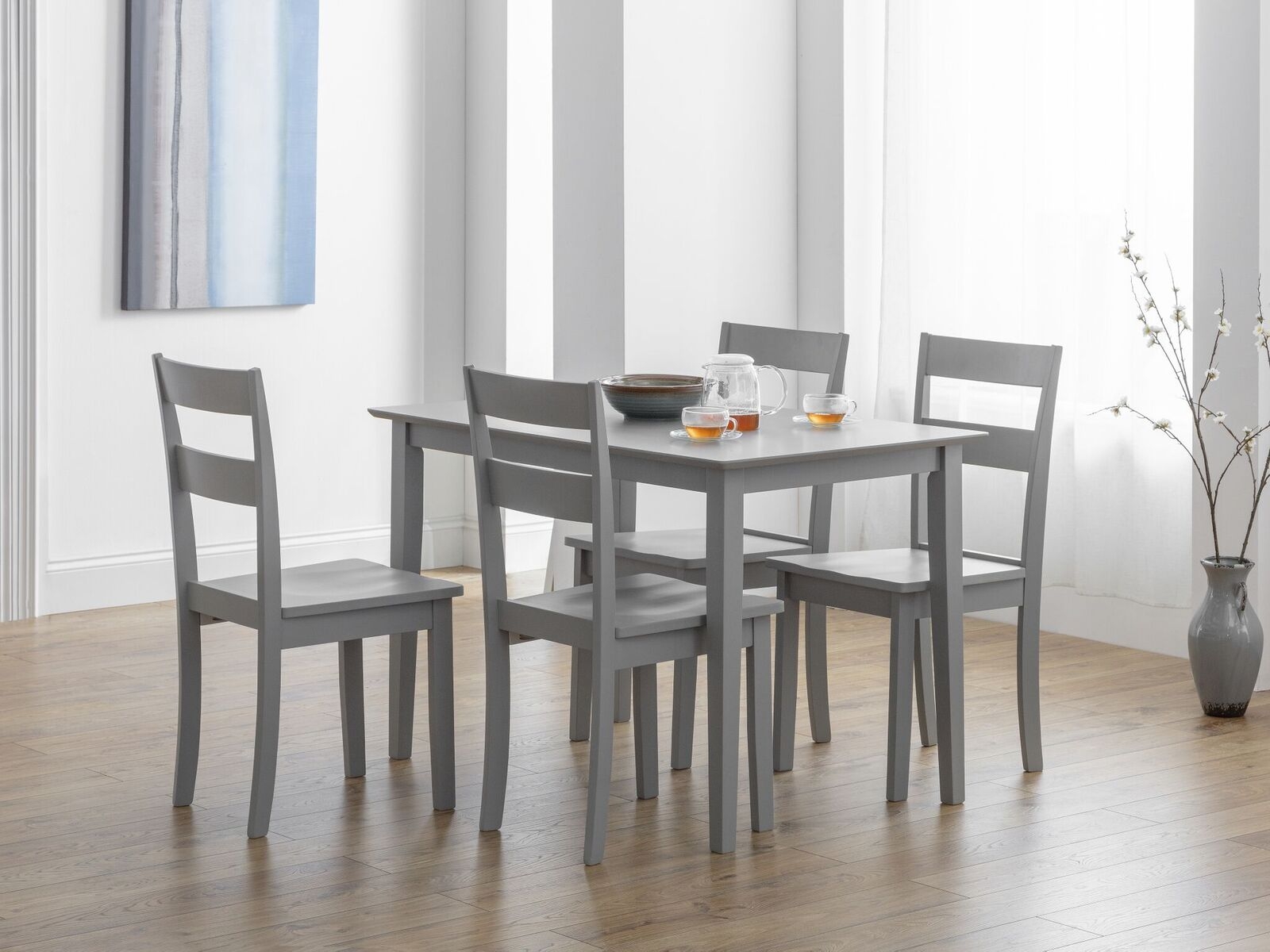 Kobe Dining Table - Grey - JB Collections
