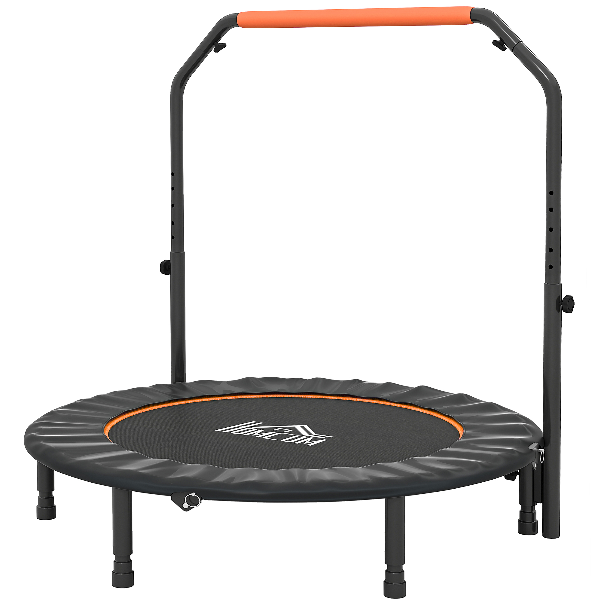 HERON 48" Foldable Mini Fitness Trampoline Orange - Life Essentials