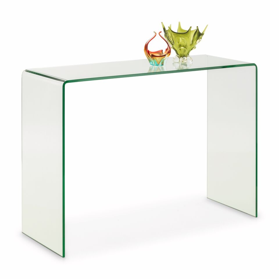 Ischia Bent Glass Console Table - JB Collections