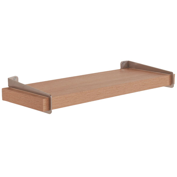 Livia 60cm Oak Effect Chunky Shelf with Slide On Brackets - Colton & Sawyer