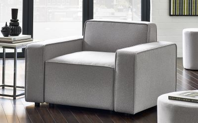 Lago Combination Sofa - Pair of Arms Grey - JB Collections