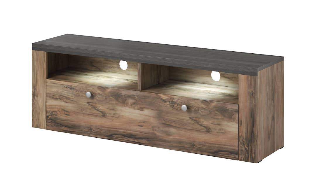 Rainbow 41 TV Cabinet - Oak Satin - Art Nest