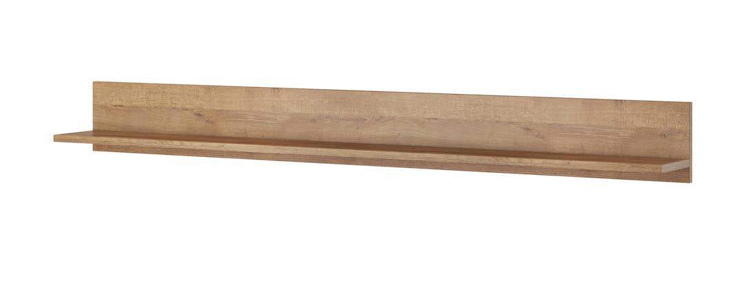 Rainbow 02 Wall Shelf 180cm - Oak Riviera - Art Nest