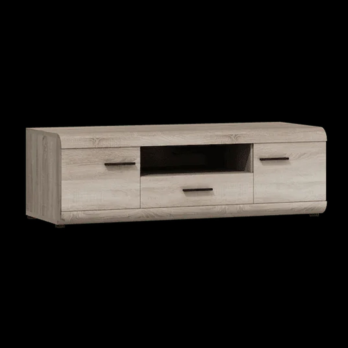 Kaleido TV Cabinet with 2 Doors and 1 Drawer - Oak Sonoma - Art Nest