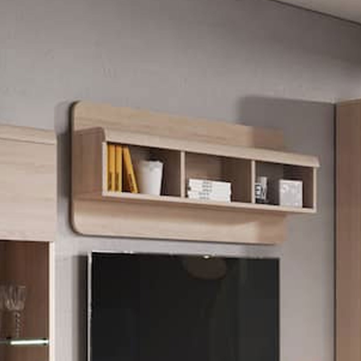Kaleido Wall Shelf - Oak Sonoma - Art Nest