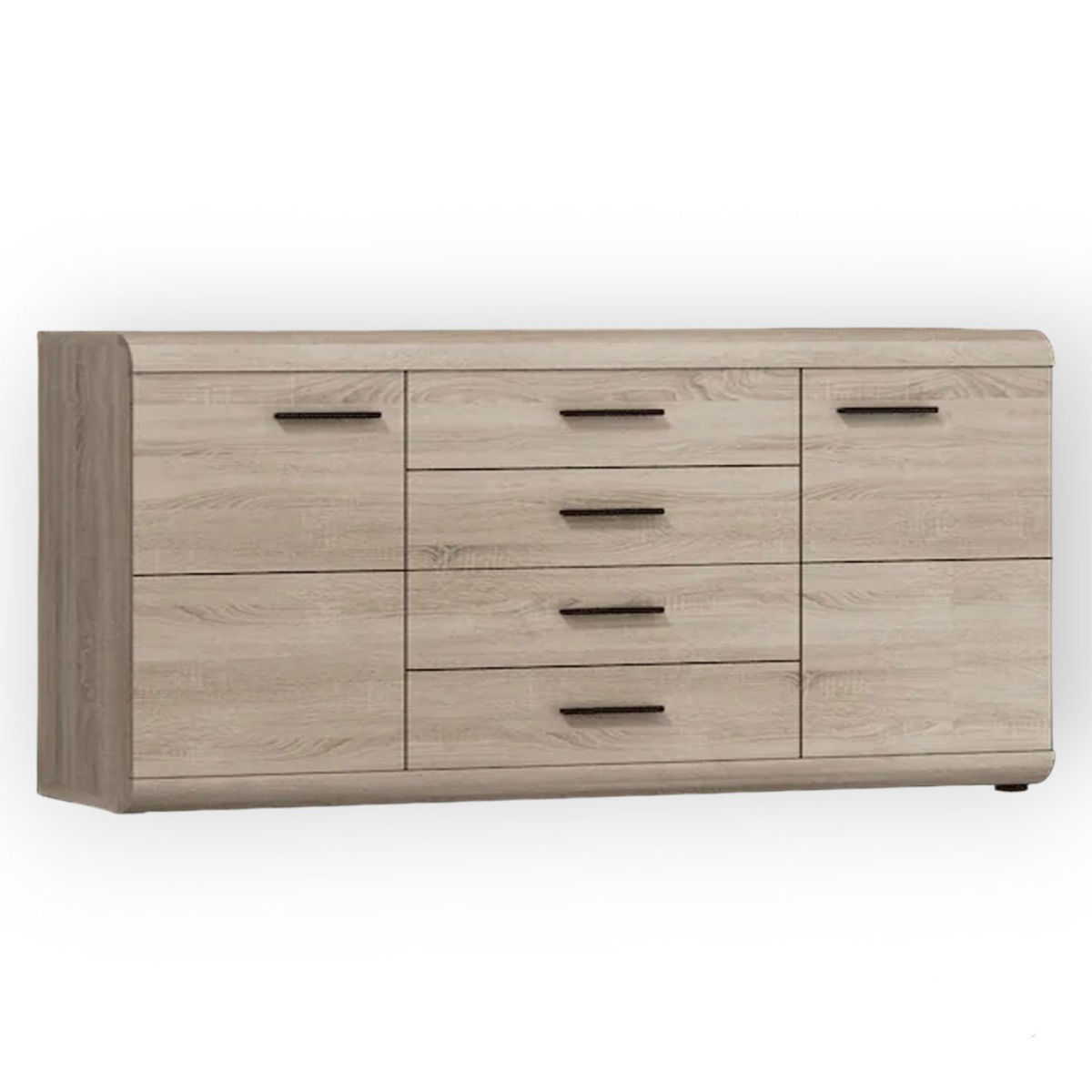 Kaleido Sideboard with 4 Drawers - Oak Sonoma - Art Nest