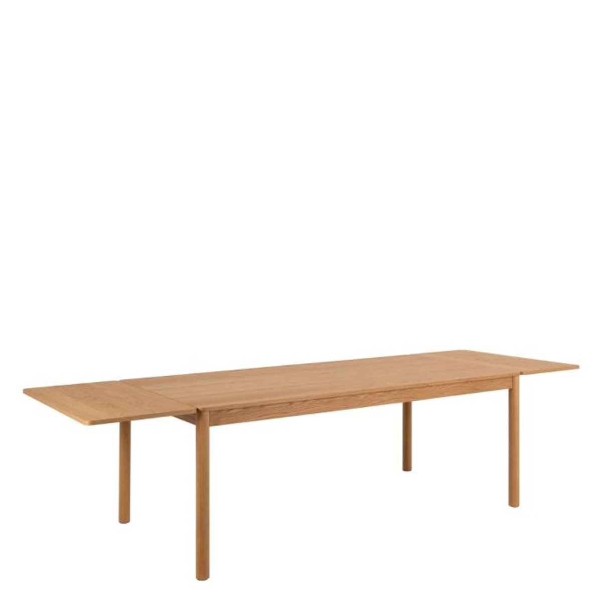 PACIFIC Rectangular Extendable Dining Table - Medium Oak - Rosalind Collection
