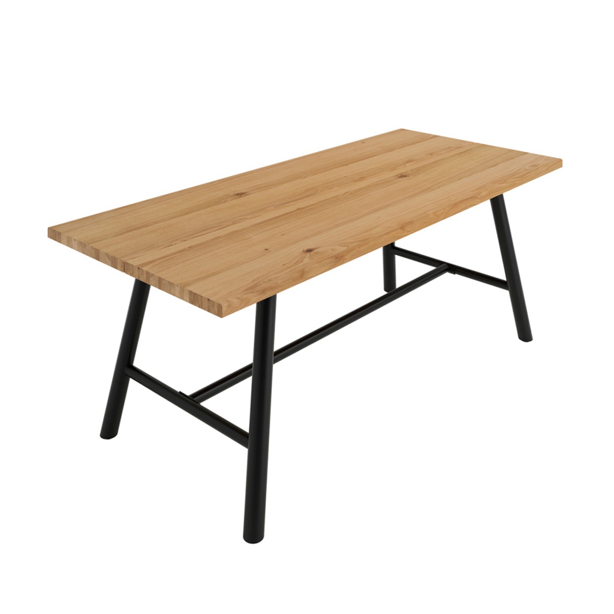 LUCIEN Wooden Dining Table - Tawny - Leeds Plywood