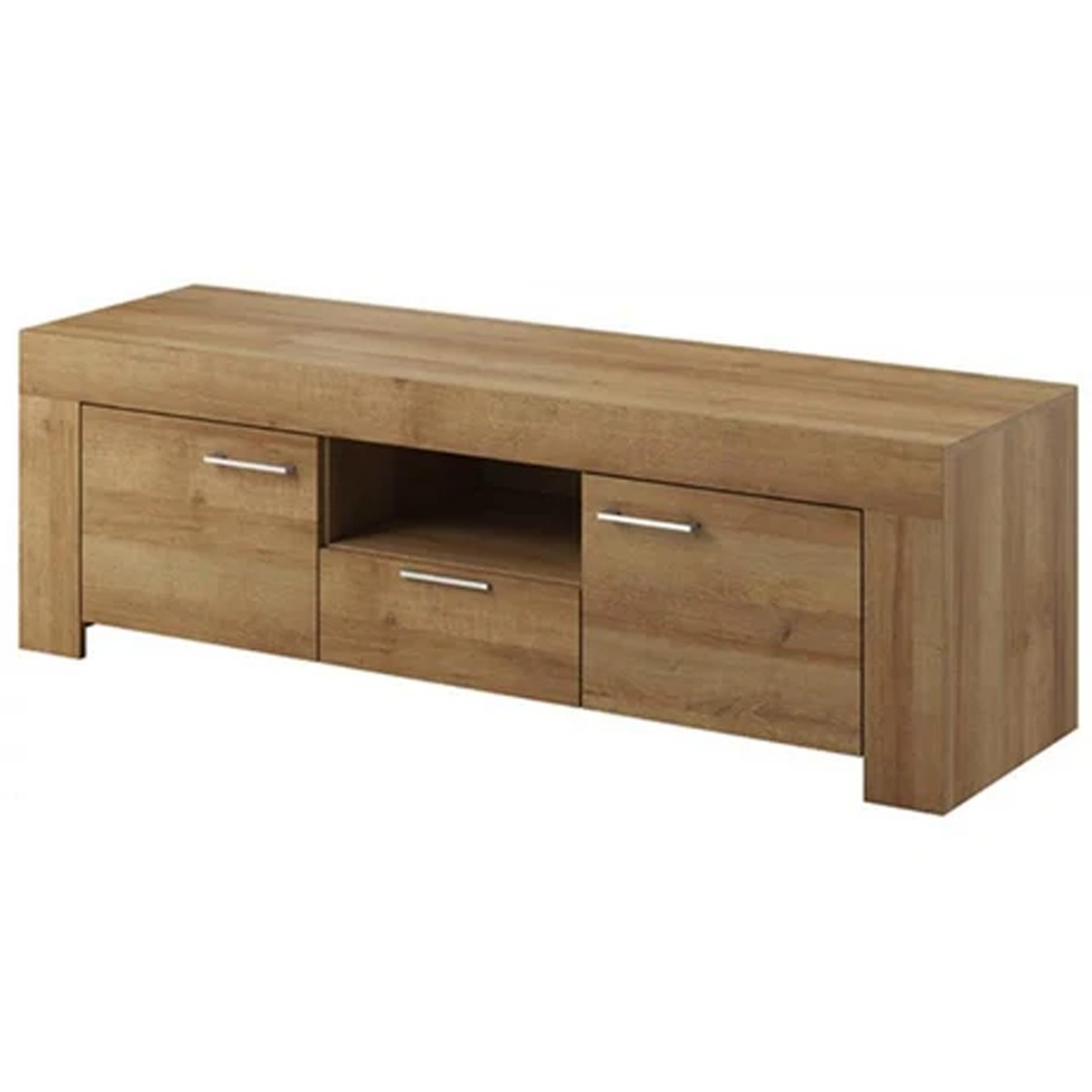 Heaven TV Cabinet with Wall Shelf - Oak Riviera - Art Nest