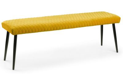 Luxe Low Bench - Mustard - JB Collections