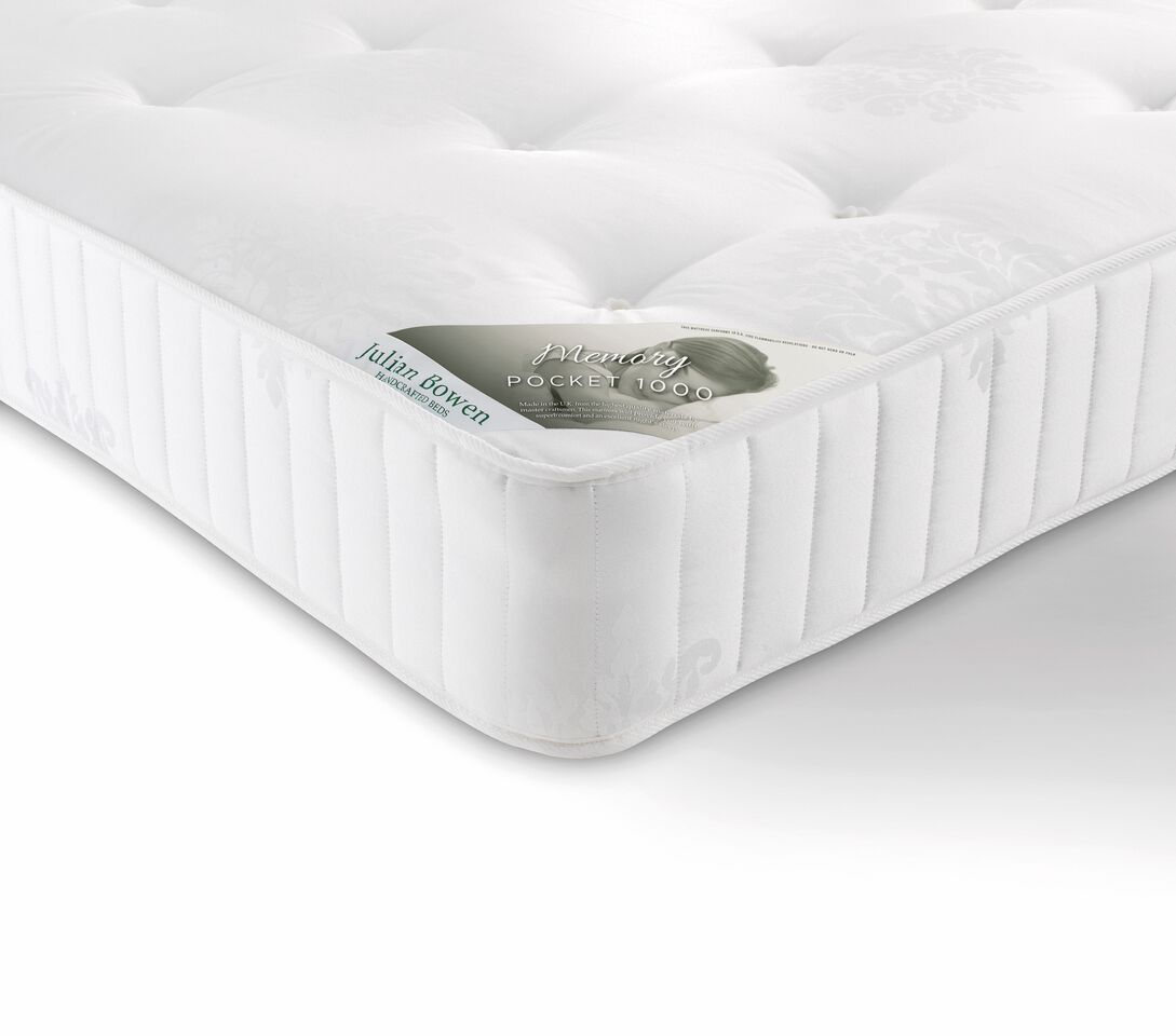 Memory Foam 1000 Pocket Sprung Mattress - Kingsize 5ft - JB Collections