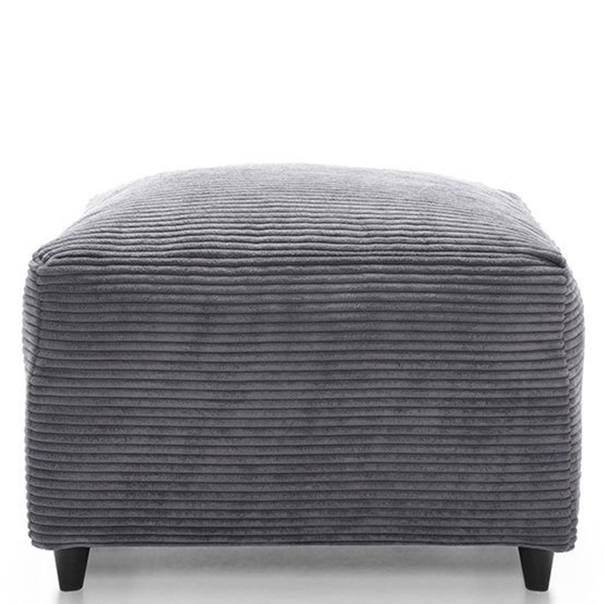 Ashton Footstool - Grey - Moonlight Interiors