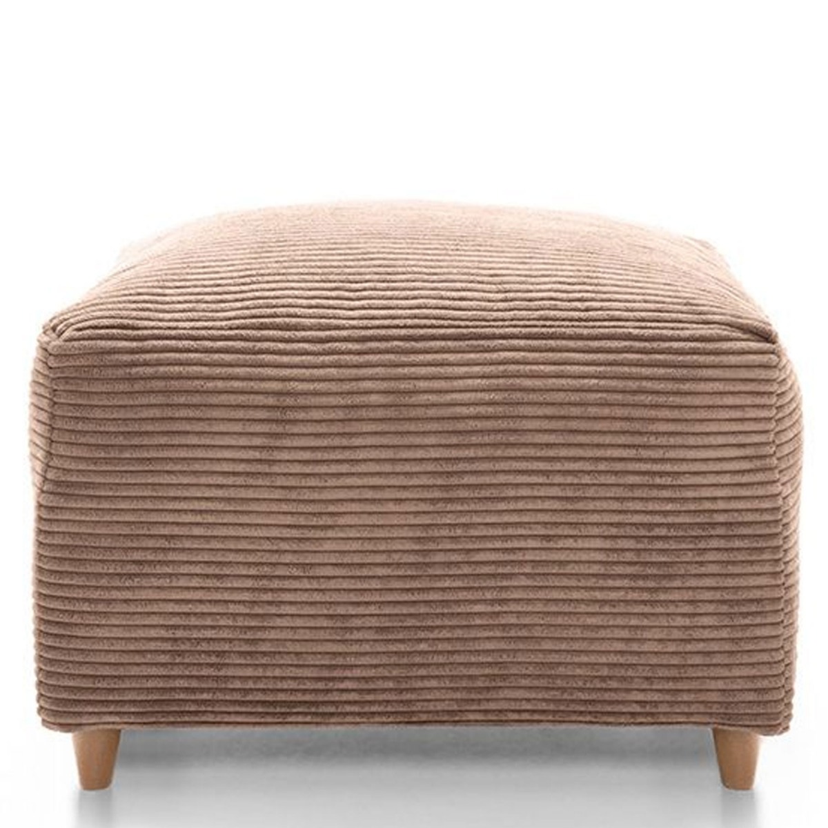 Ashton Footstool - Brown - Moonlight Interiors