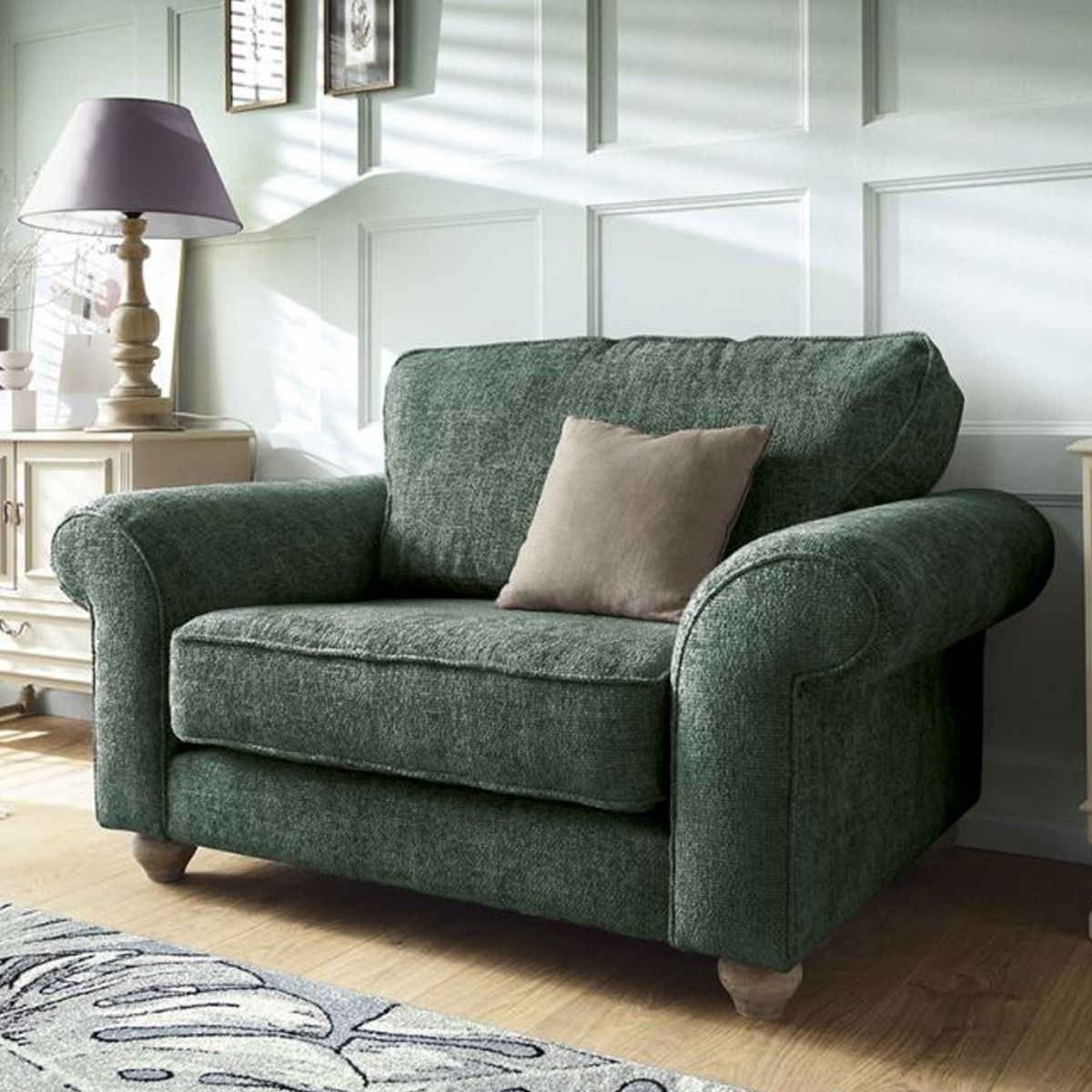 Zazzles Cuddle Chair - Jungle Green - Moonlight Interiors