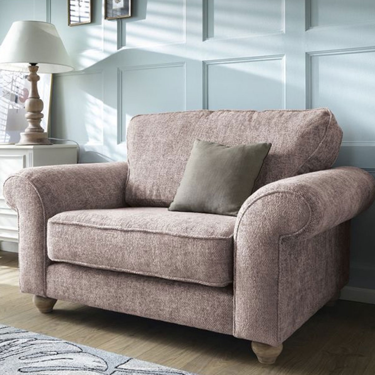 Zazzles Cuddle Chair - Woodrose - Moonlight Interiors