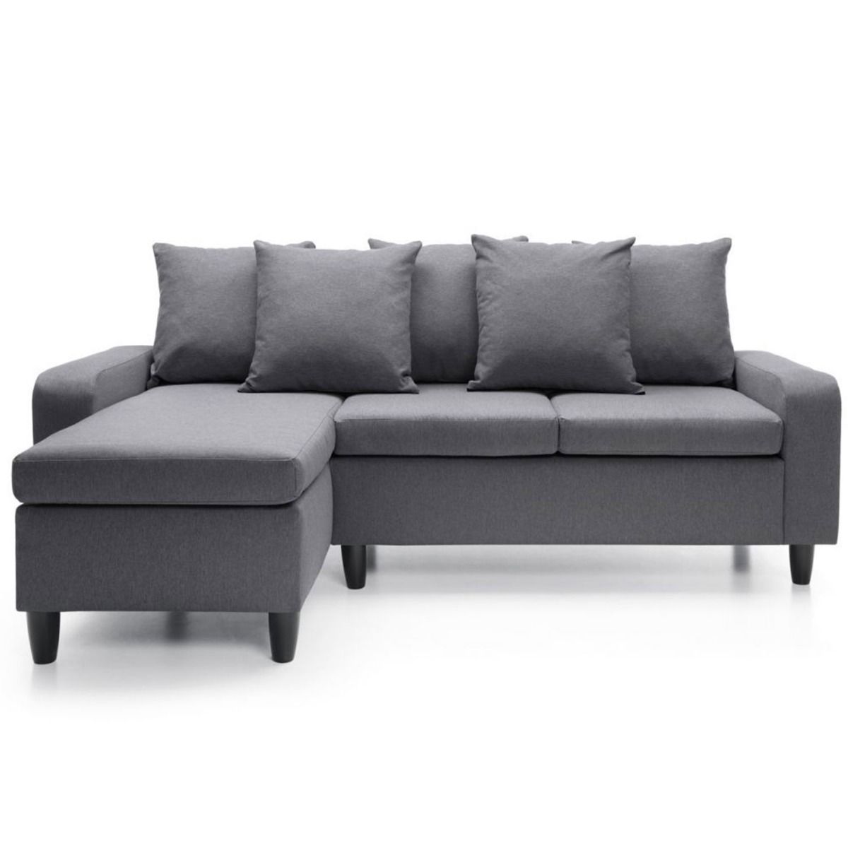 Pontoon Corner Sofa - Left Arm Dark Grey - Moonlight Interiors