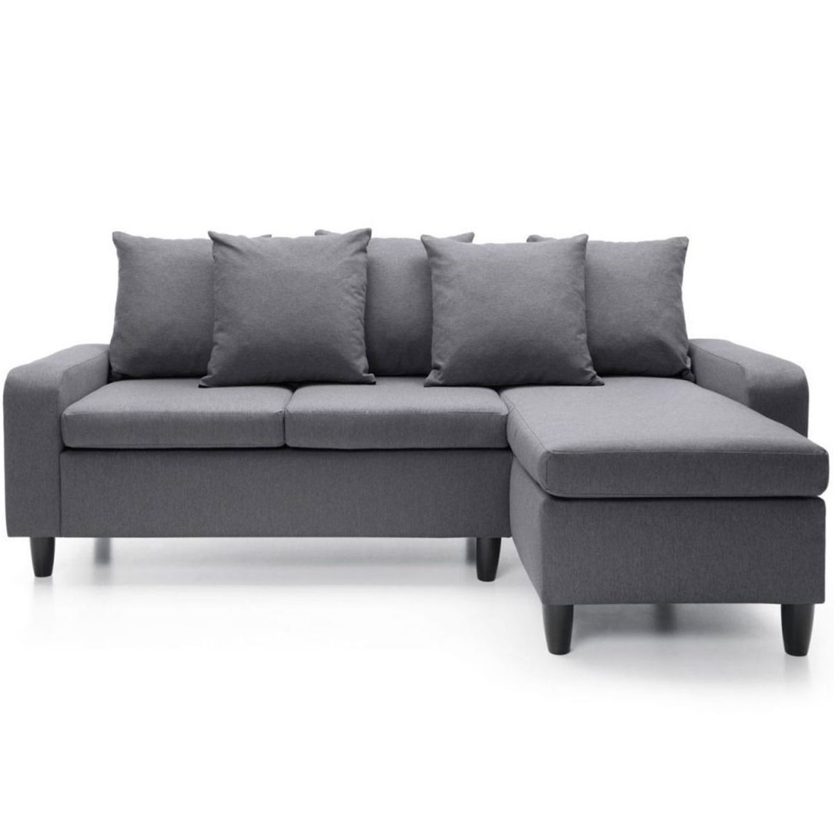 Pontoon Corner Sofa - Rigth Arm Dark Grey - Moonlight Interiors