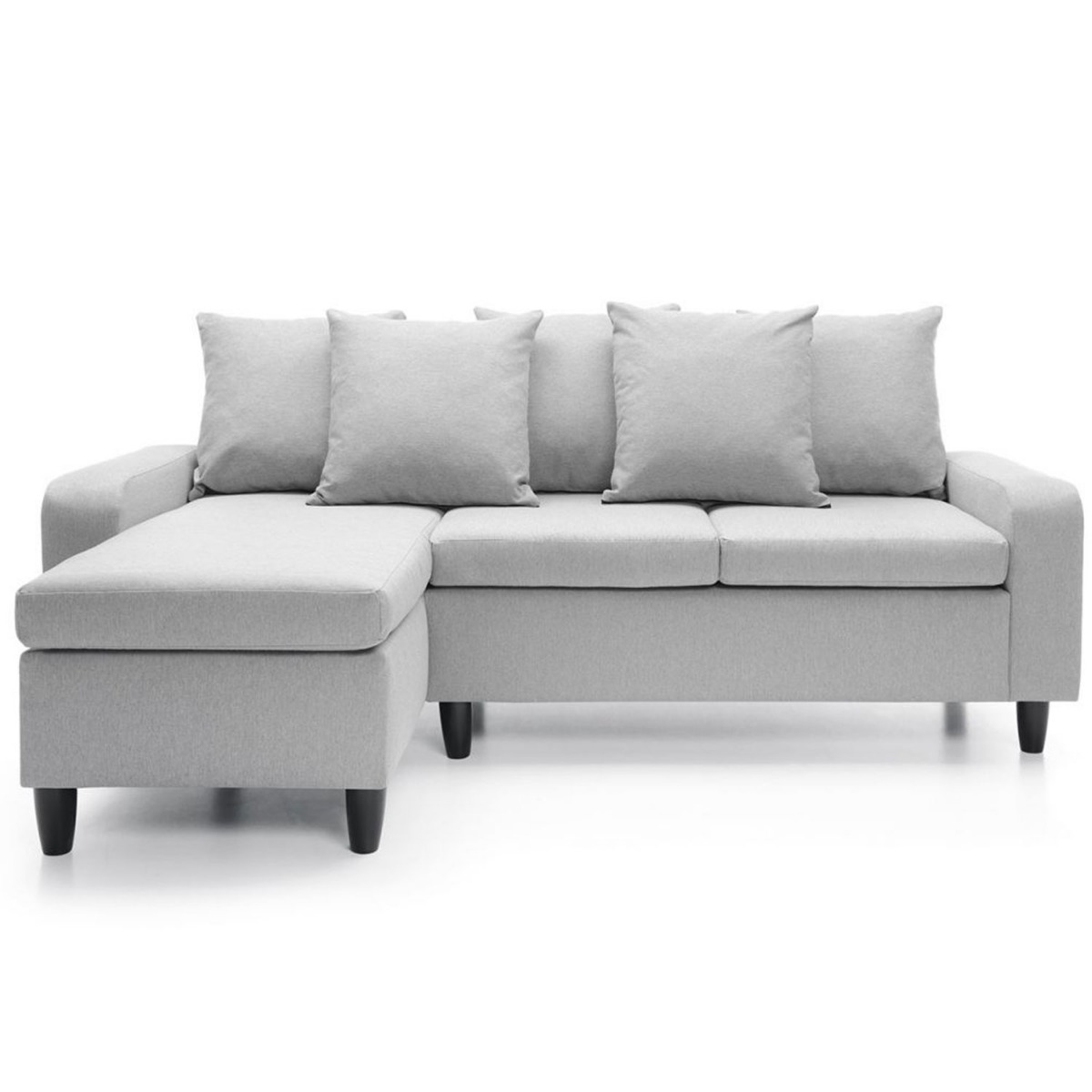 Pontoon Corner Sofa - Left Arm Light Grey - Moonlight Interiors