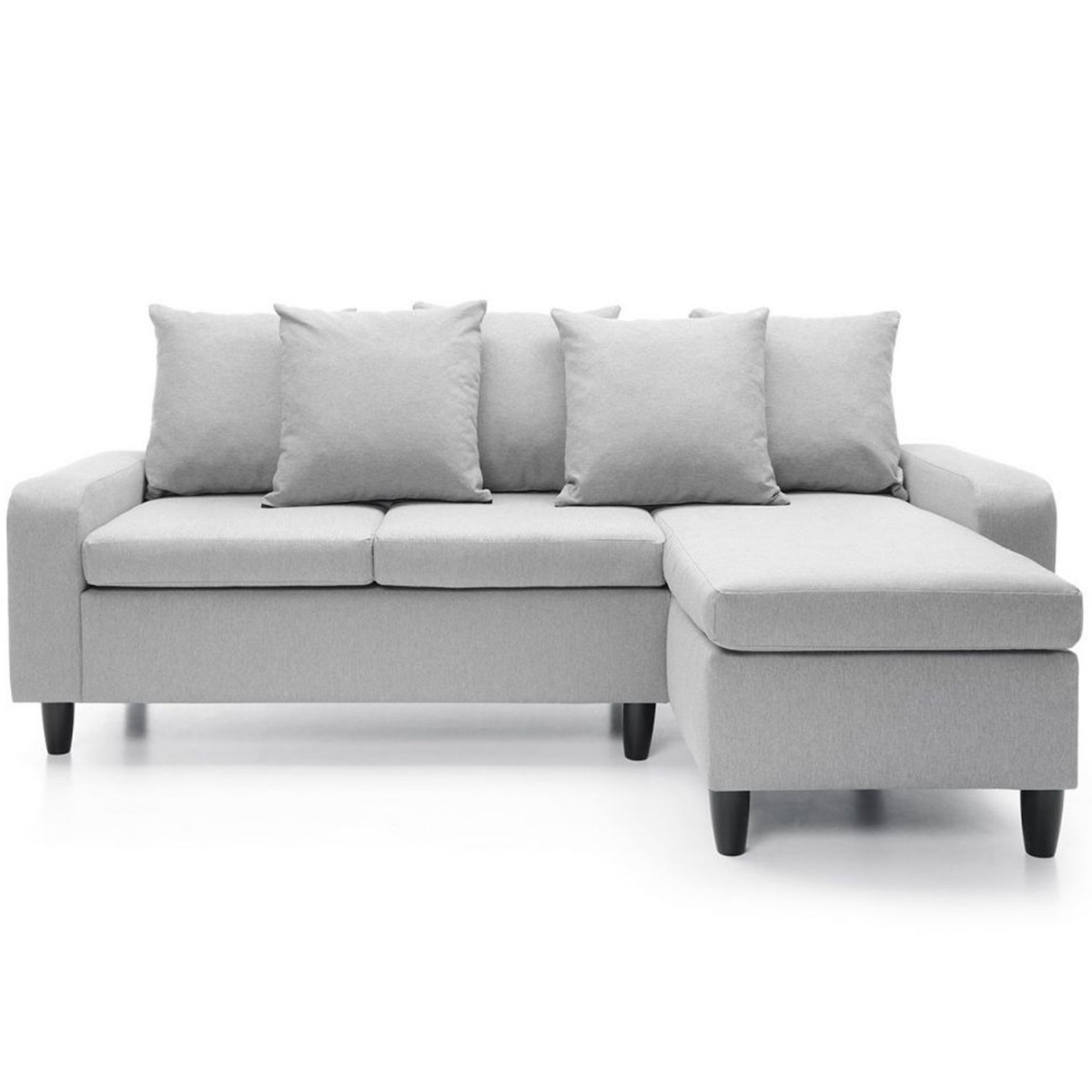 Pontoon Corner Sofa - Rigth Arm Light Grey - Moonlight Interiors