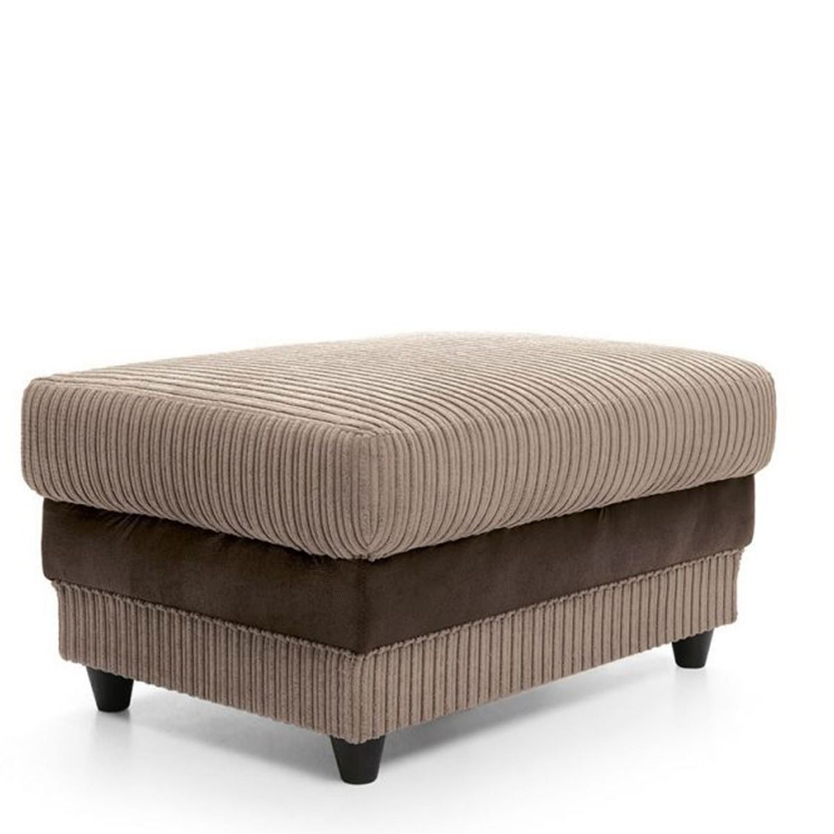 Nathaniel Footstool - Brown - Moonlight Interiors