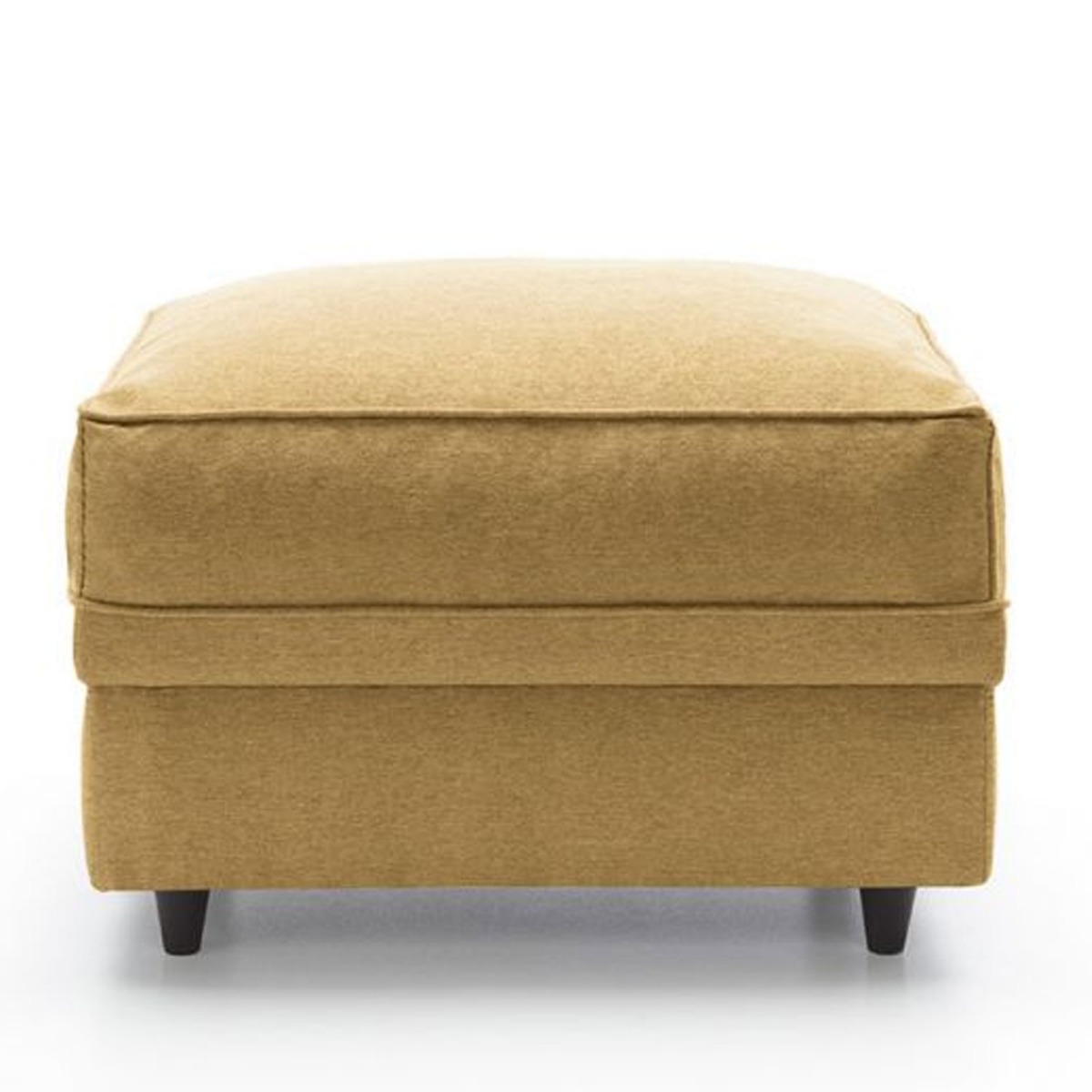 Charmaine Footstool - Mustard - Moonlight Interiors