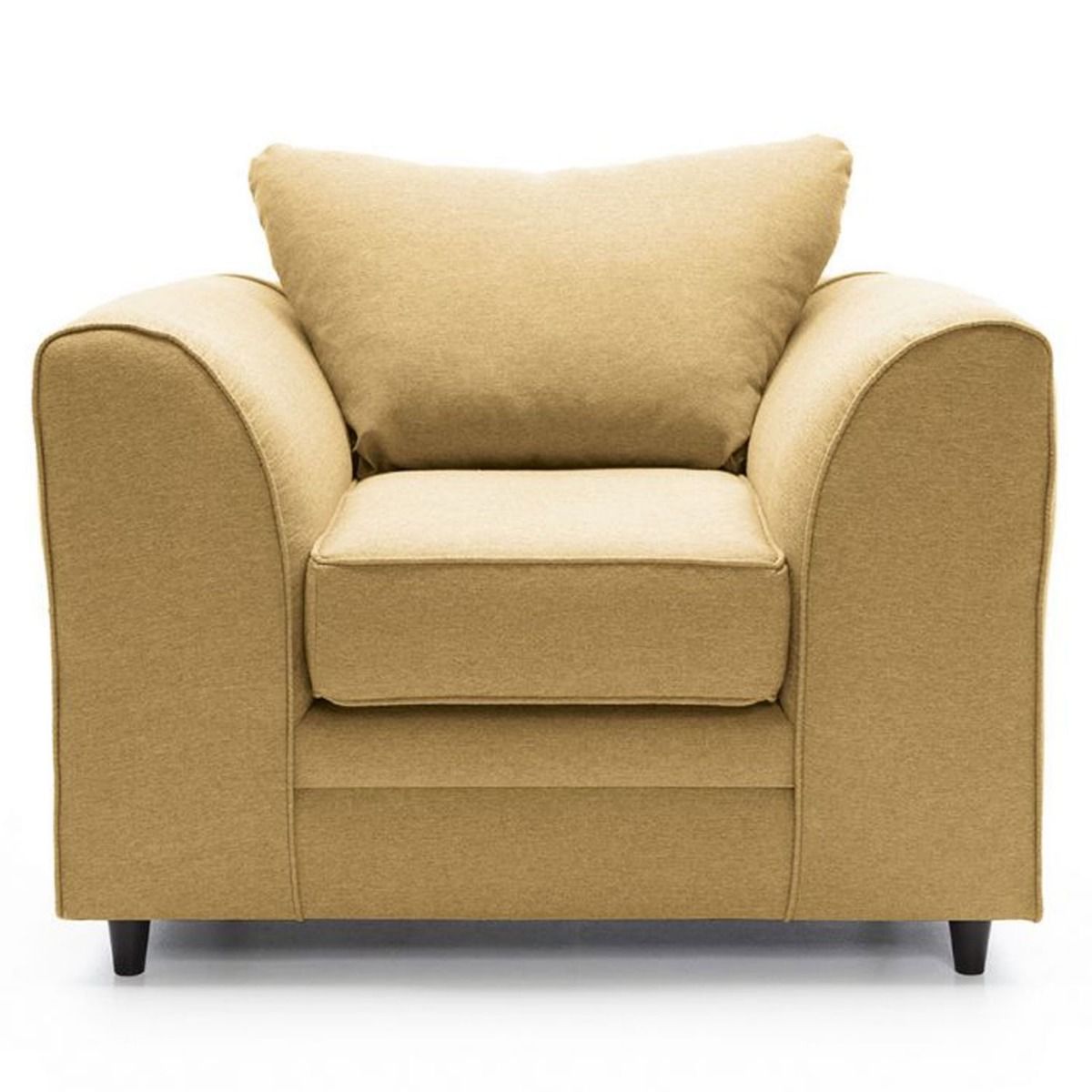 Charmaine Armchair - Mustard - Moonlight Interiors