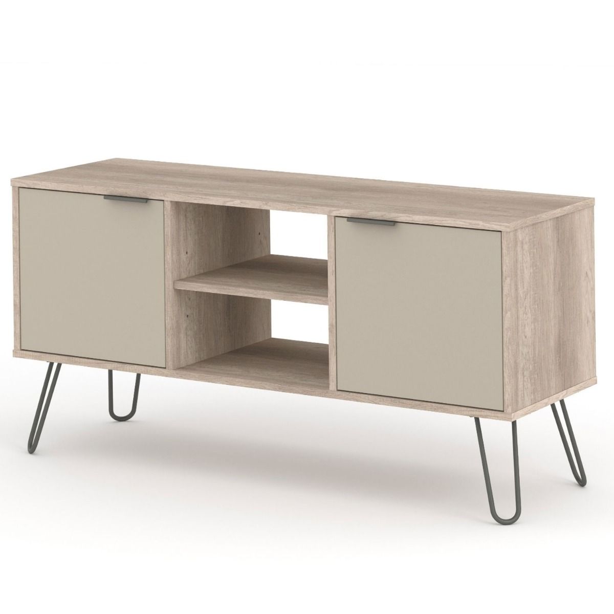Augusta Driftwood 2 Door Flat Screen TV Unit - Colton & Sawyer