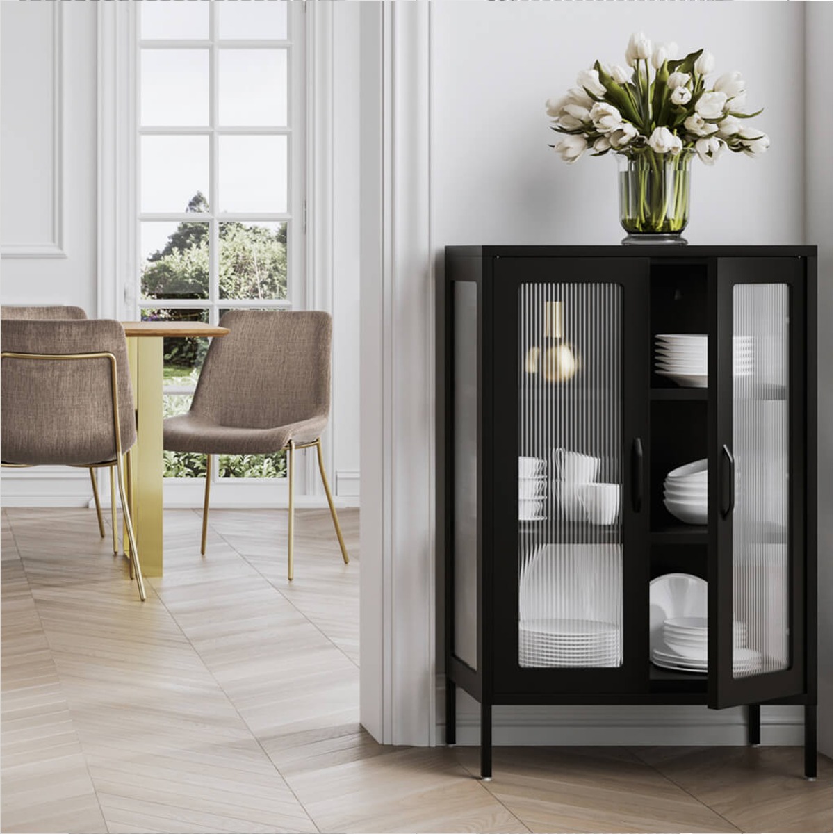 Kitchen Cabinet - MARS Cabinet Black - Leeds Plywood