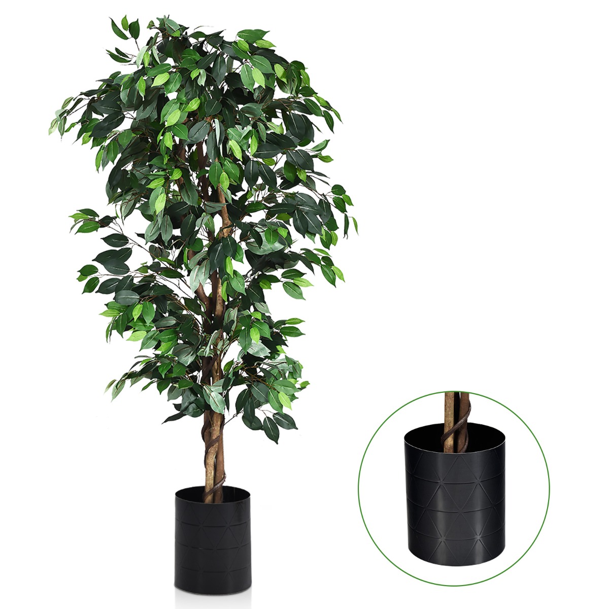 180cm Artificial Tree with Nursery Pot - Savings Store