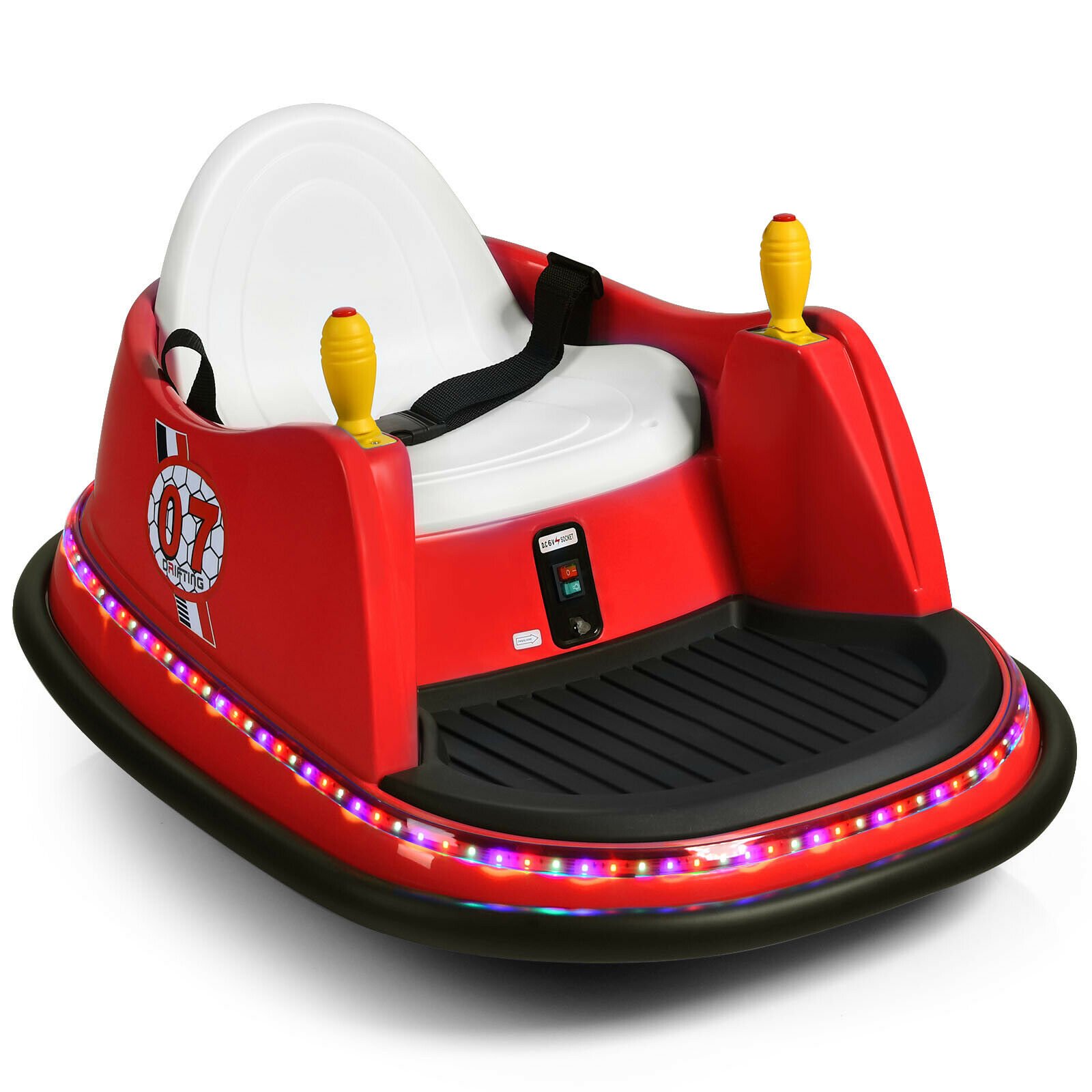 Kids Electric Car - Kids RideOn Bumper Car - Red - Savings Store