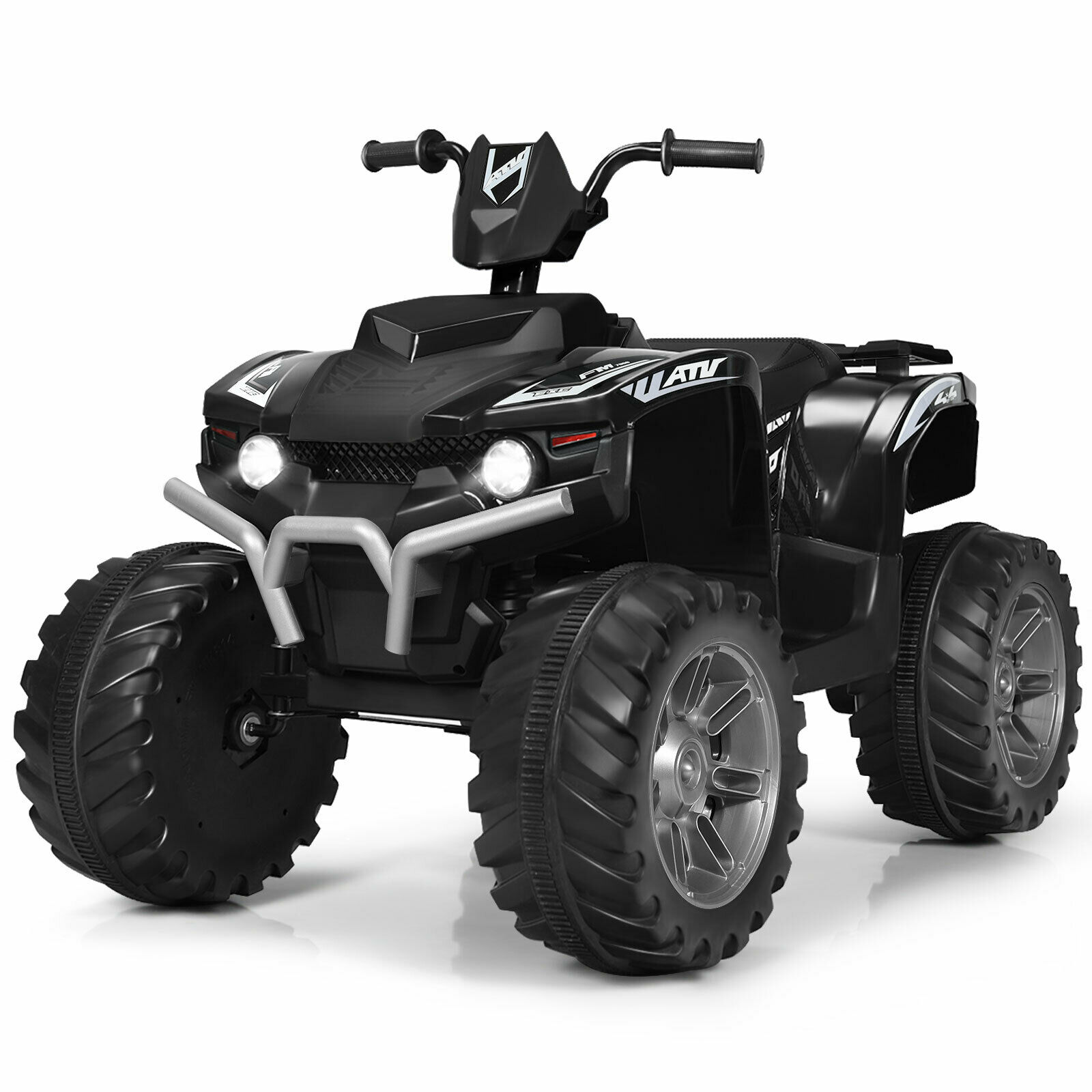 Electric Kids Ride On ATV / Quad Bike - Black - Savings Store