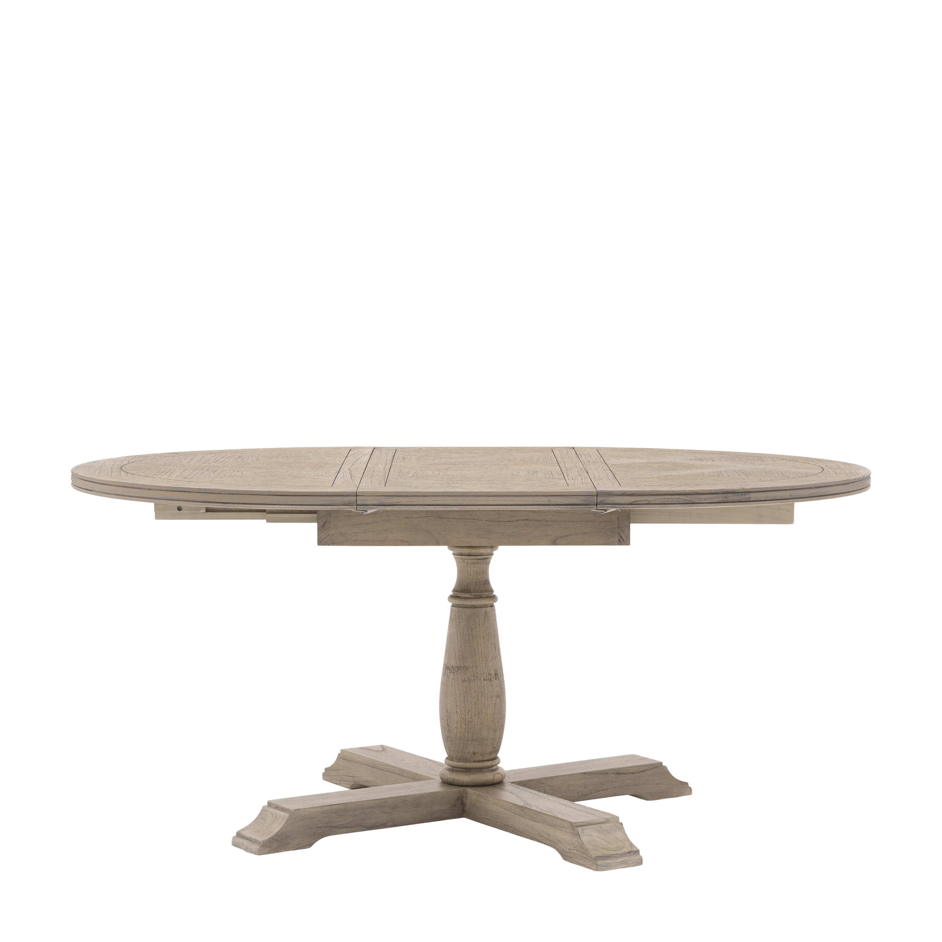 OAKLEIGH Round Extending Dining Table - Oak - Galvin and Galloway