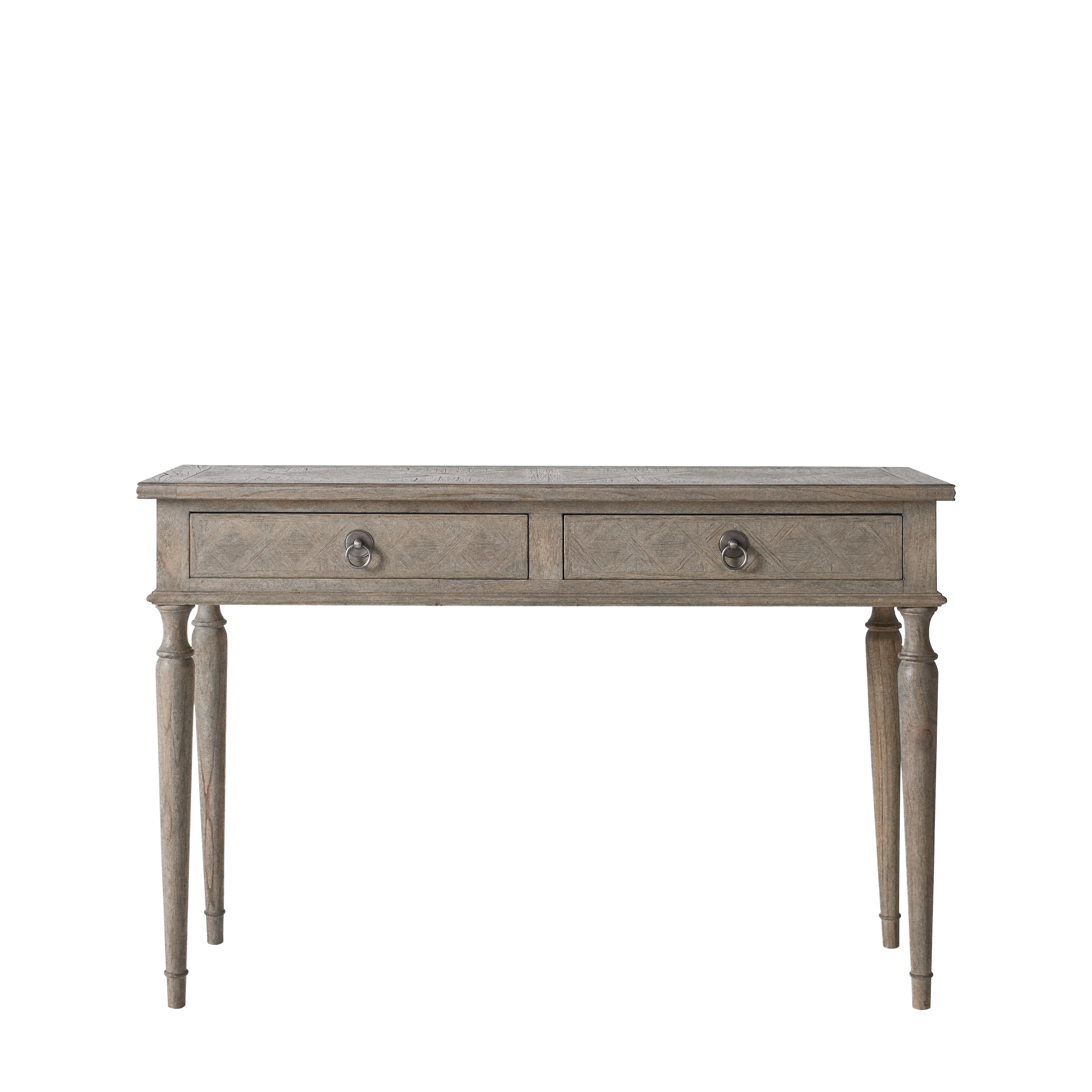 OAKLEIGH 2 Drawer Dressing Table - Grey - Galvin and Galloway