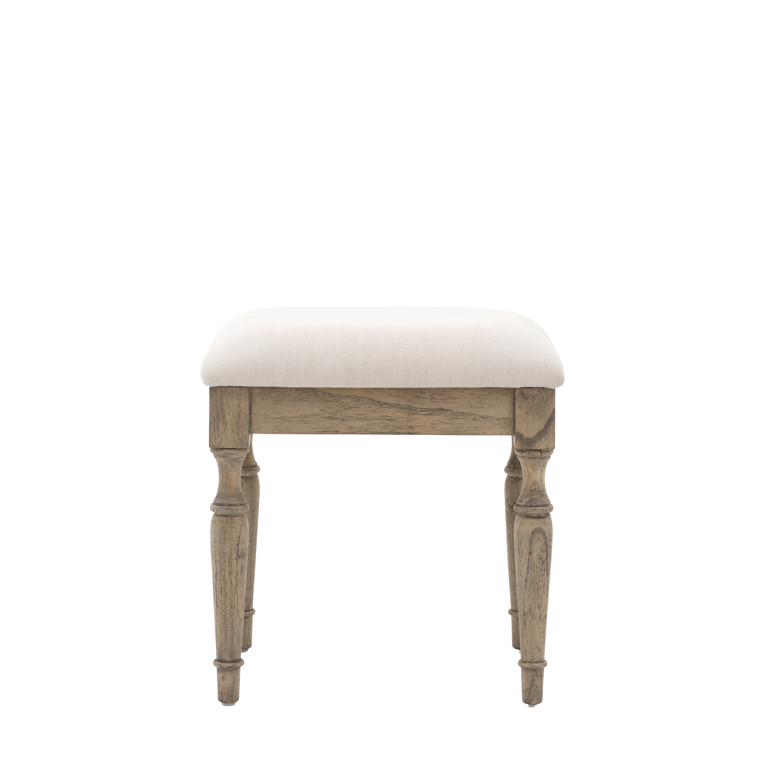 OAKLEIGH Dressing Stool - Oak - Galvin and Galloway