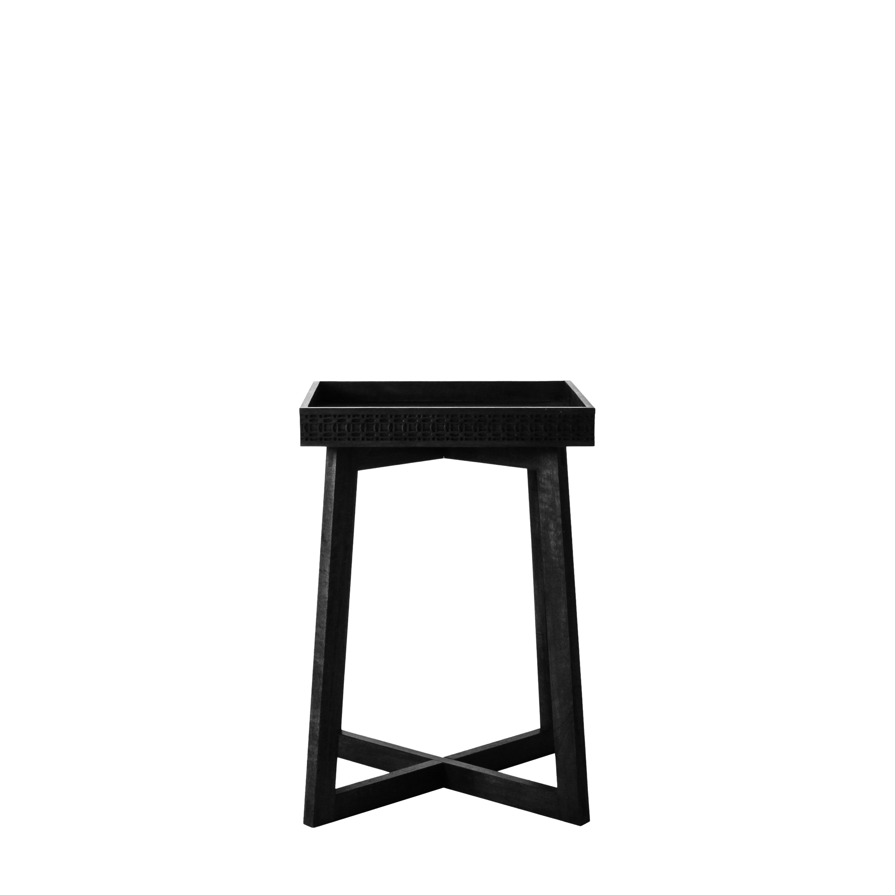ASHWELL Side Table - Black - Galvin and Galloway