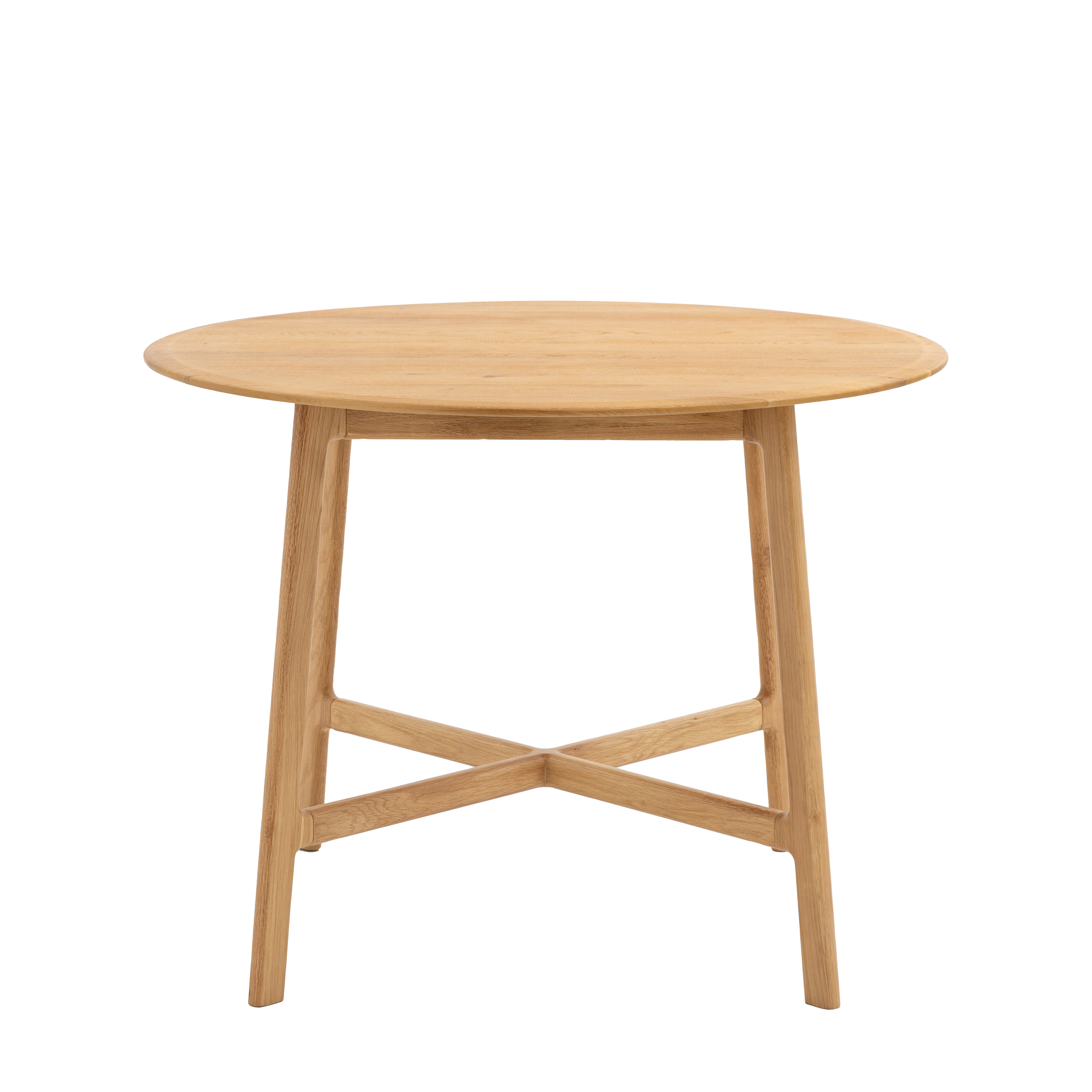 THORNWELL Round Dining Table - Medium Oak - Galvin and Galloway