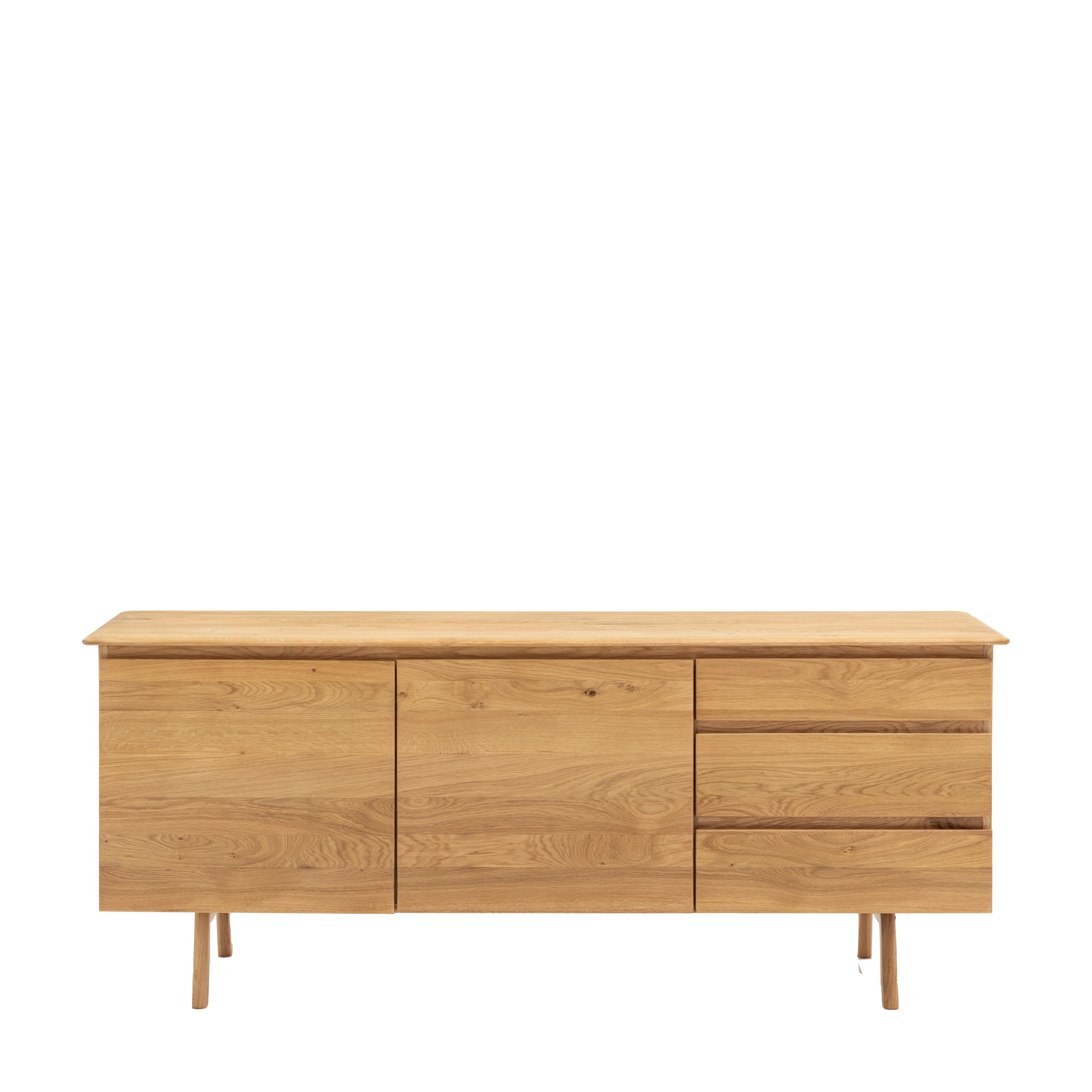 THORNWELL 2 Door 3 Drawer Sideboard - Medium Oak - Galvin and Galloway