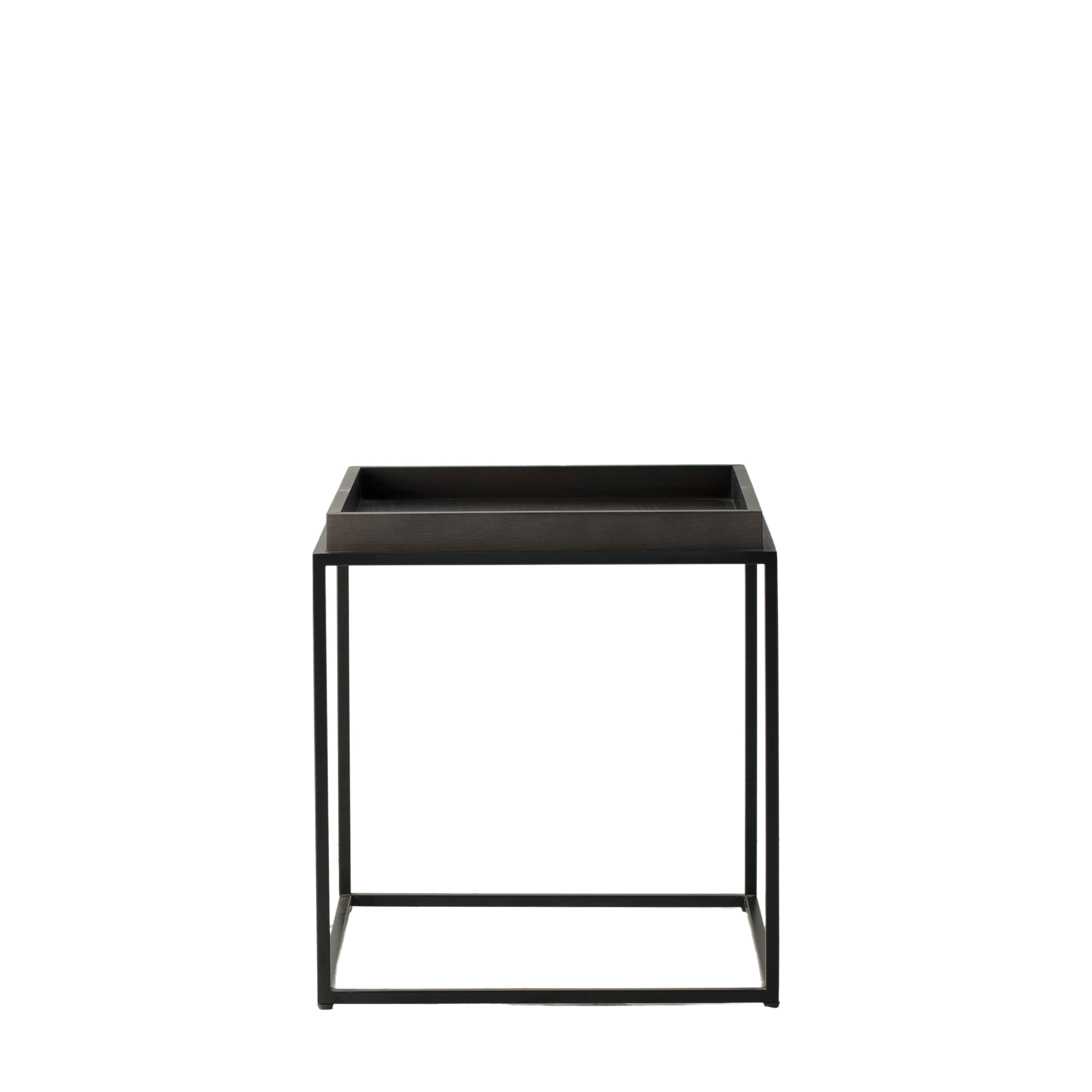 WILLOWMERE Tray Side Table - Black - Galvin and Galloway